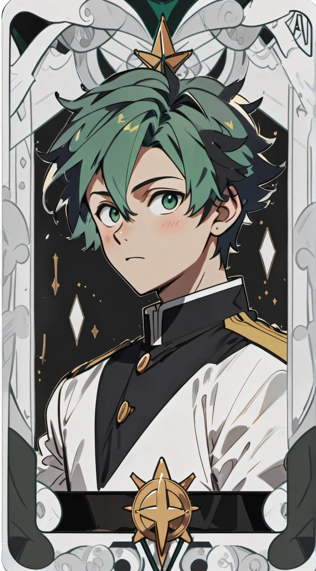 ai character: Mha background