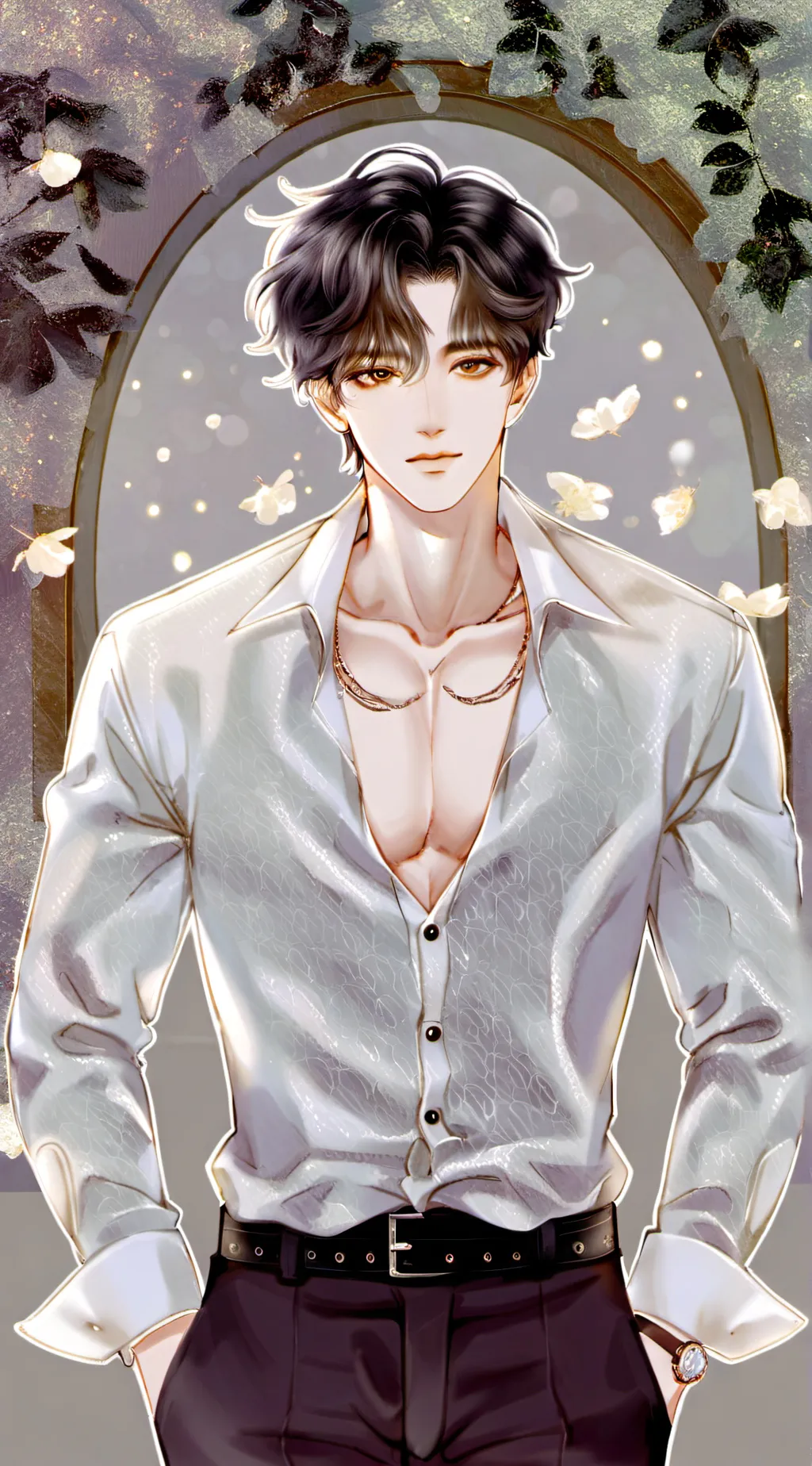 ai character: Levi background