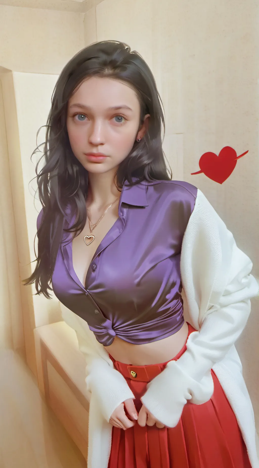 ai character: kira background