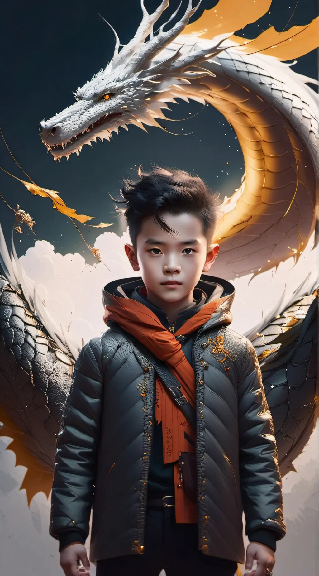 ai character: wing woung  background