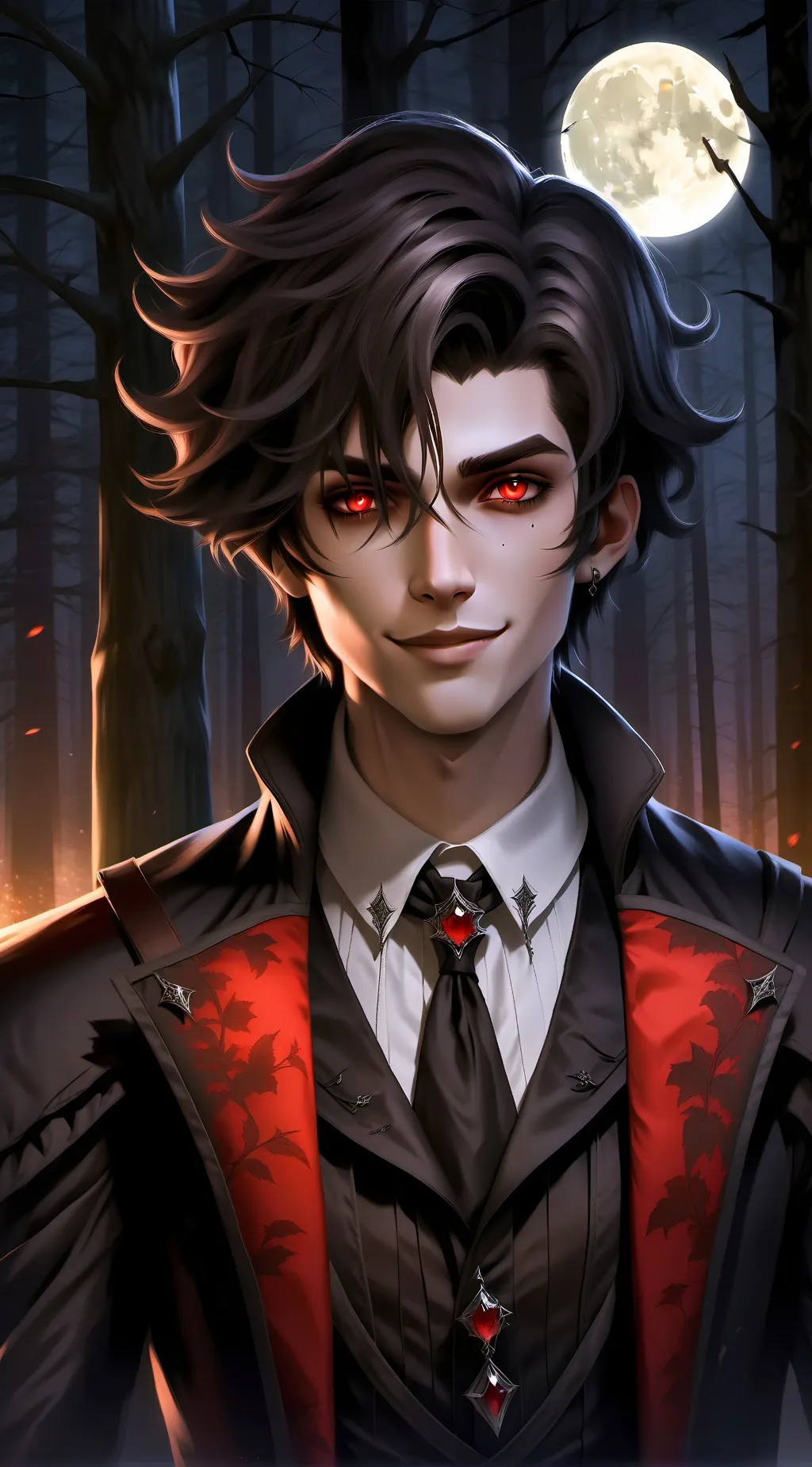 ai character: •×Keiran×• background