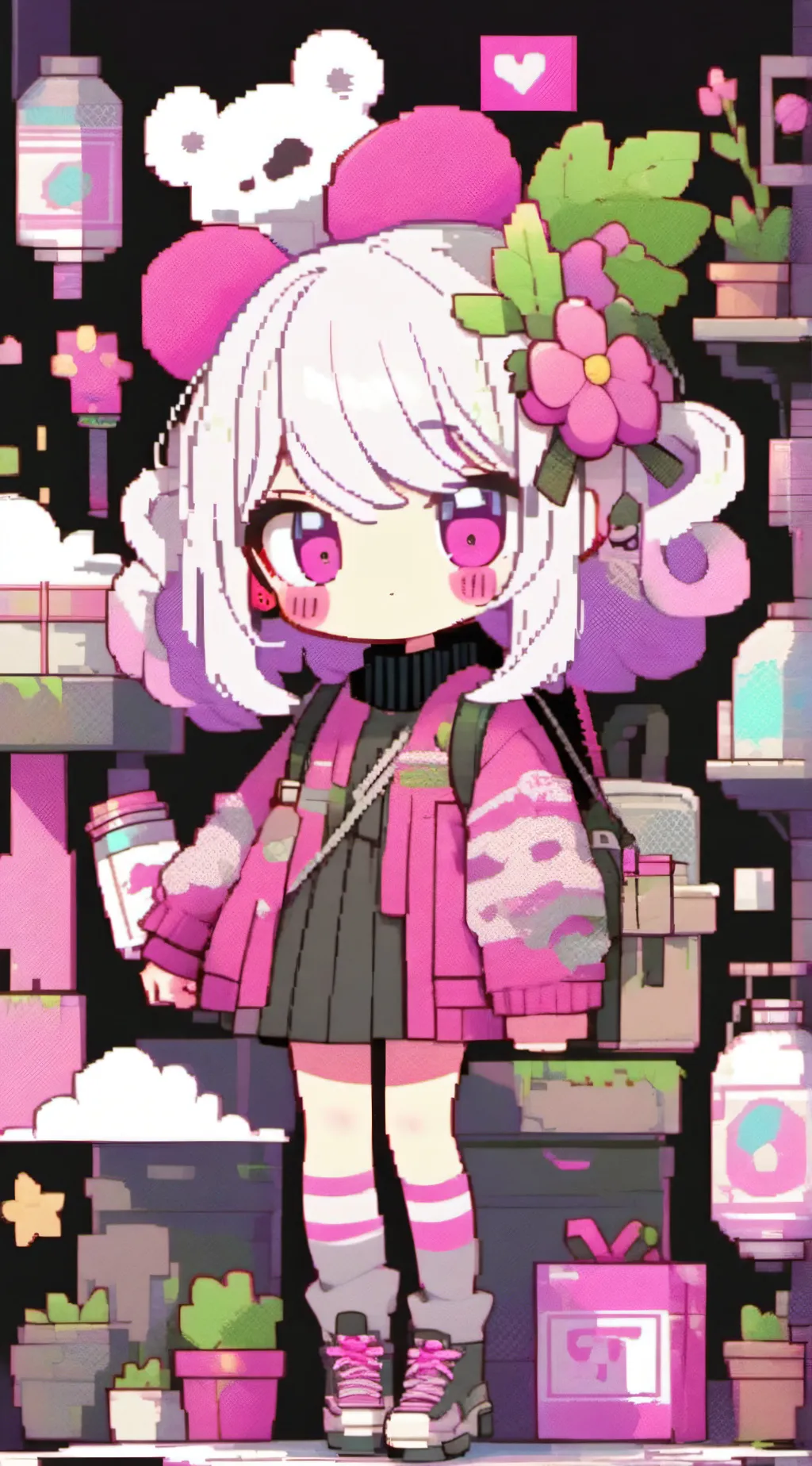 ai character: Zooble background