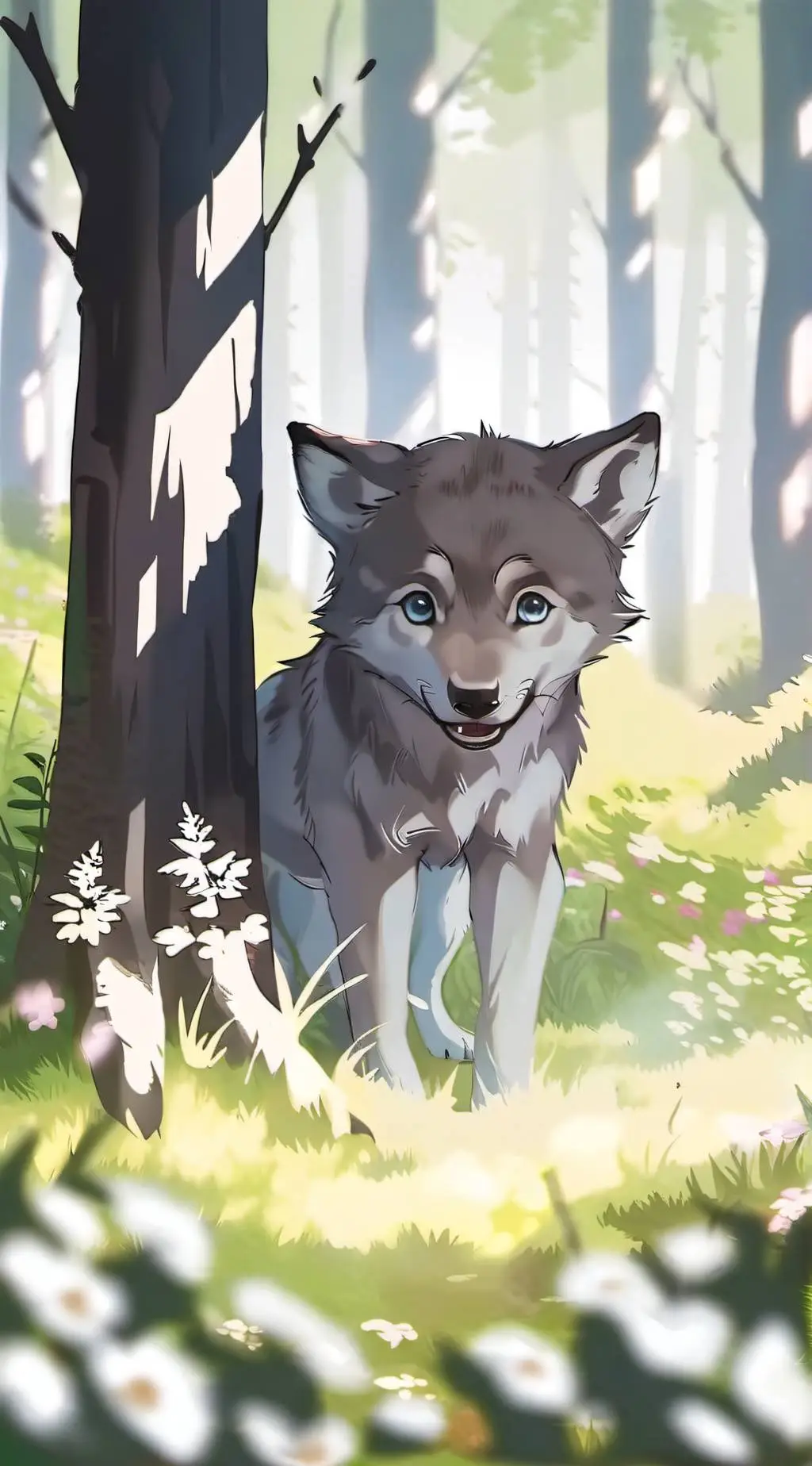 ai character: the pup background