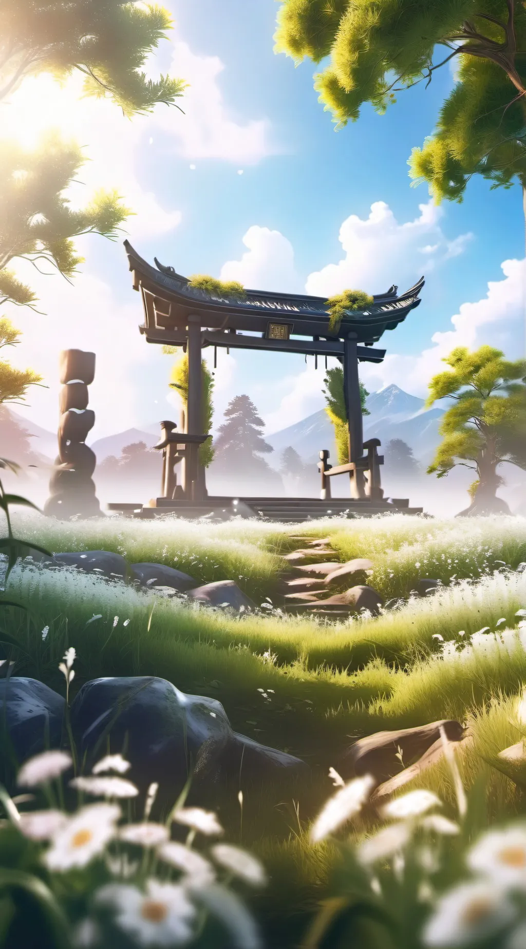 ai character: Lost samurai.. background