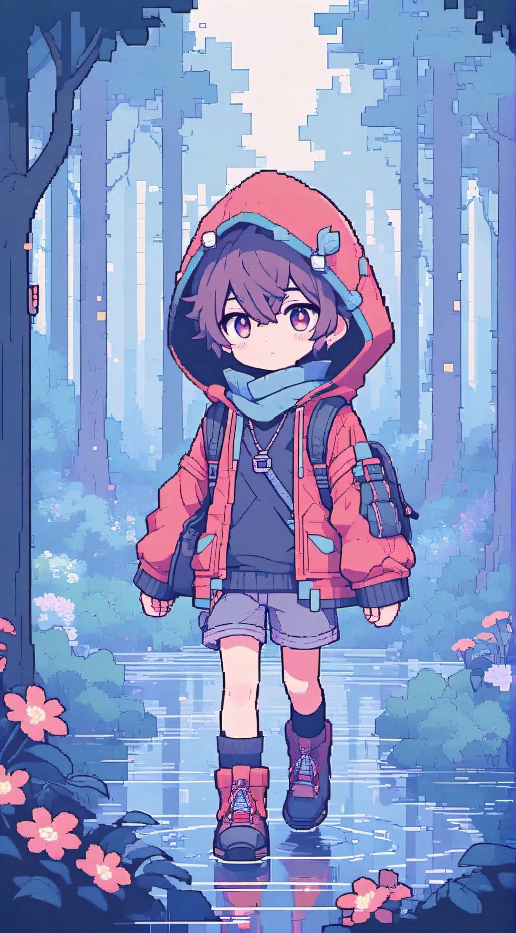 ai character: human Alastor  background