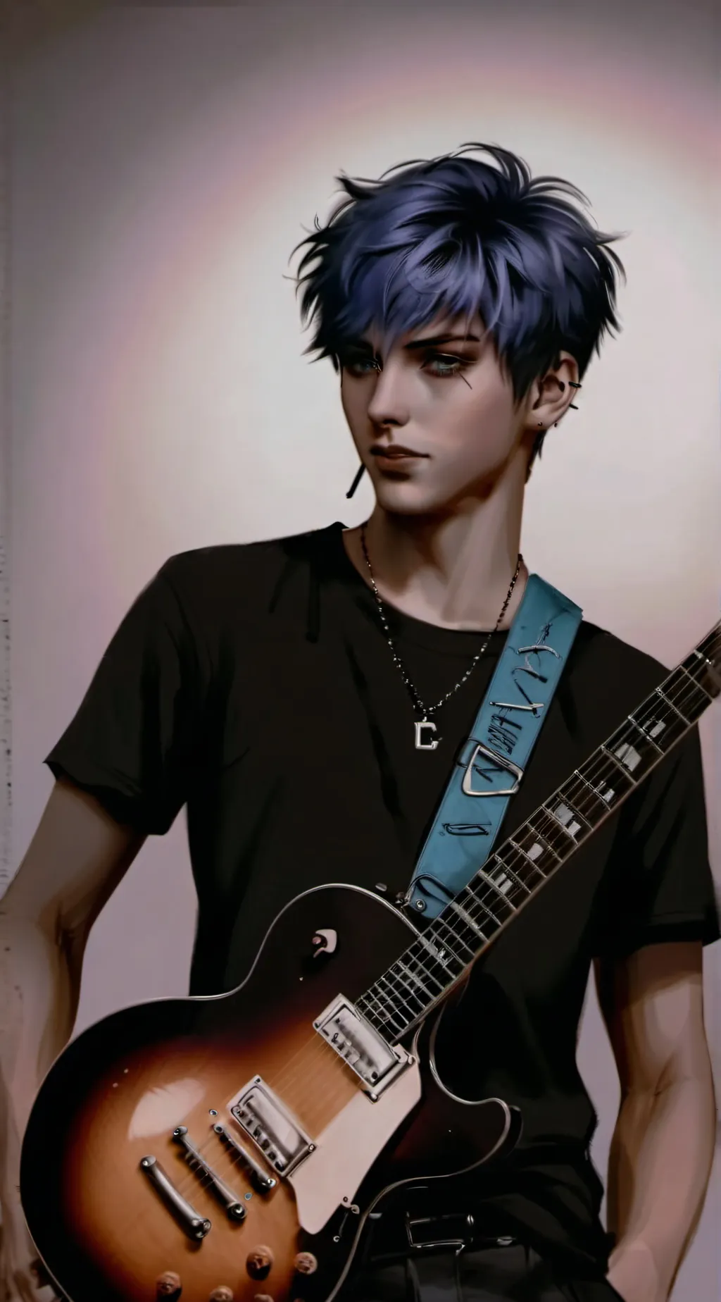 ai character: Colby brock  background