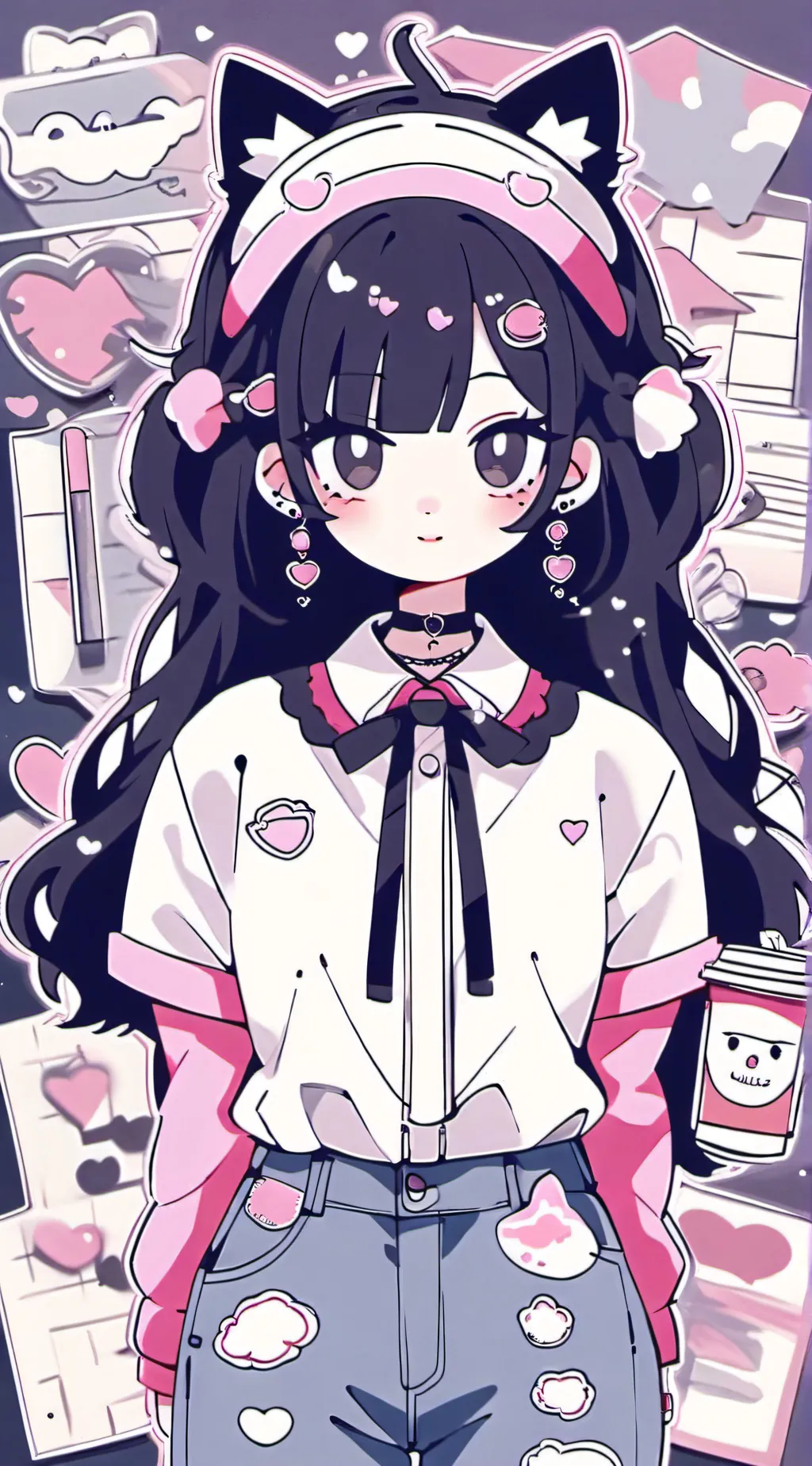 ai character: olivia background