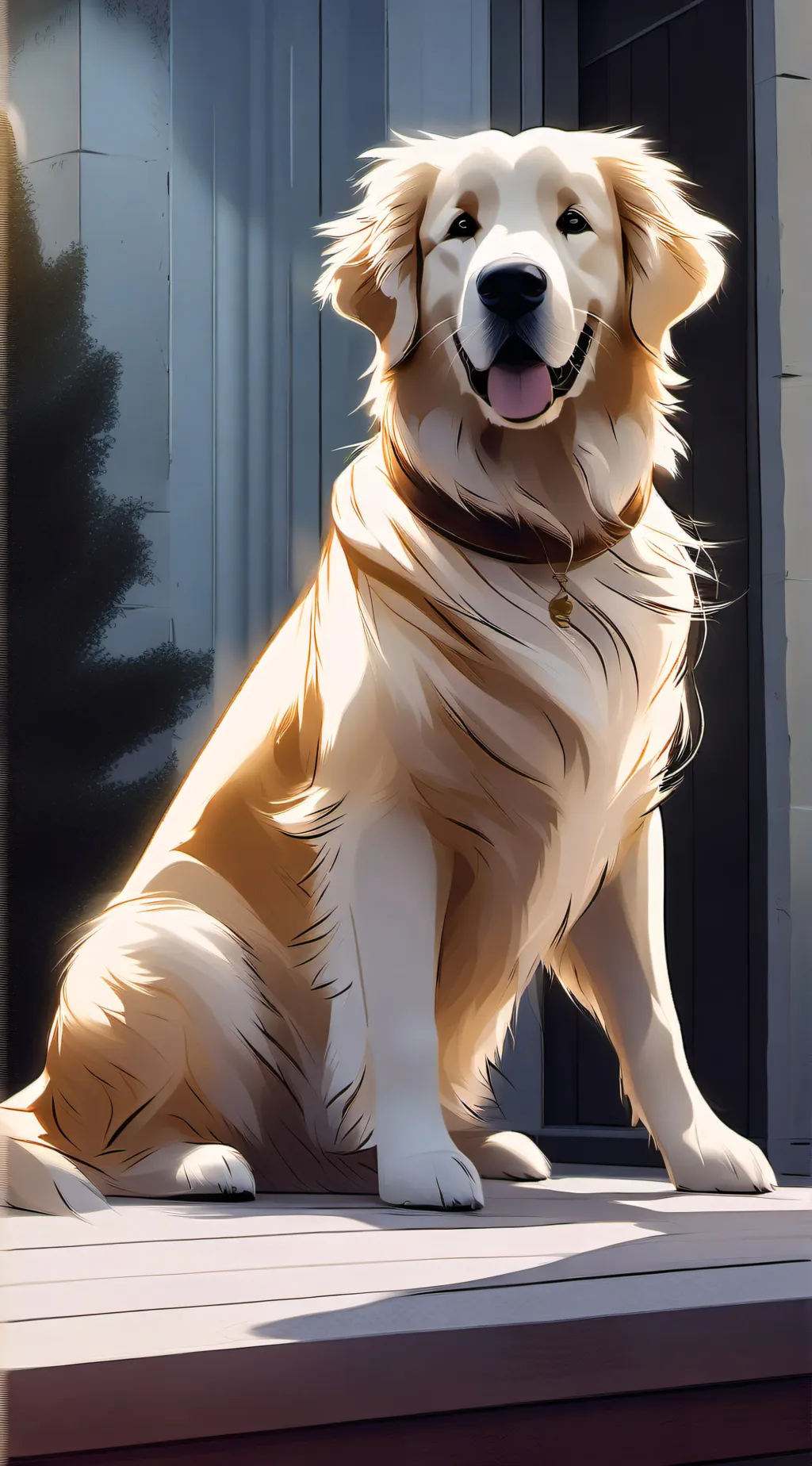 ai character: Max background