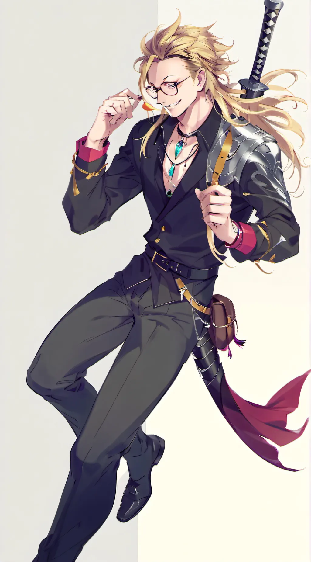 ai character: Present Mic background