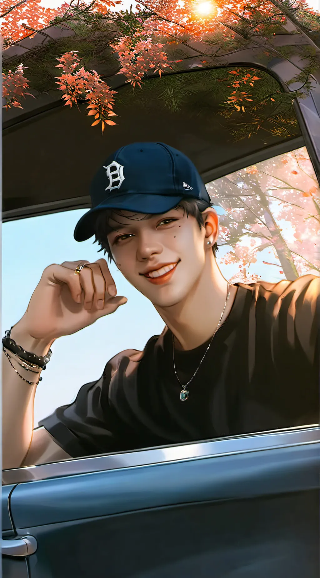 ai character: Kayden  background