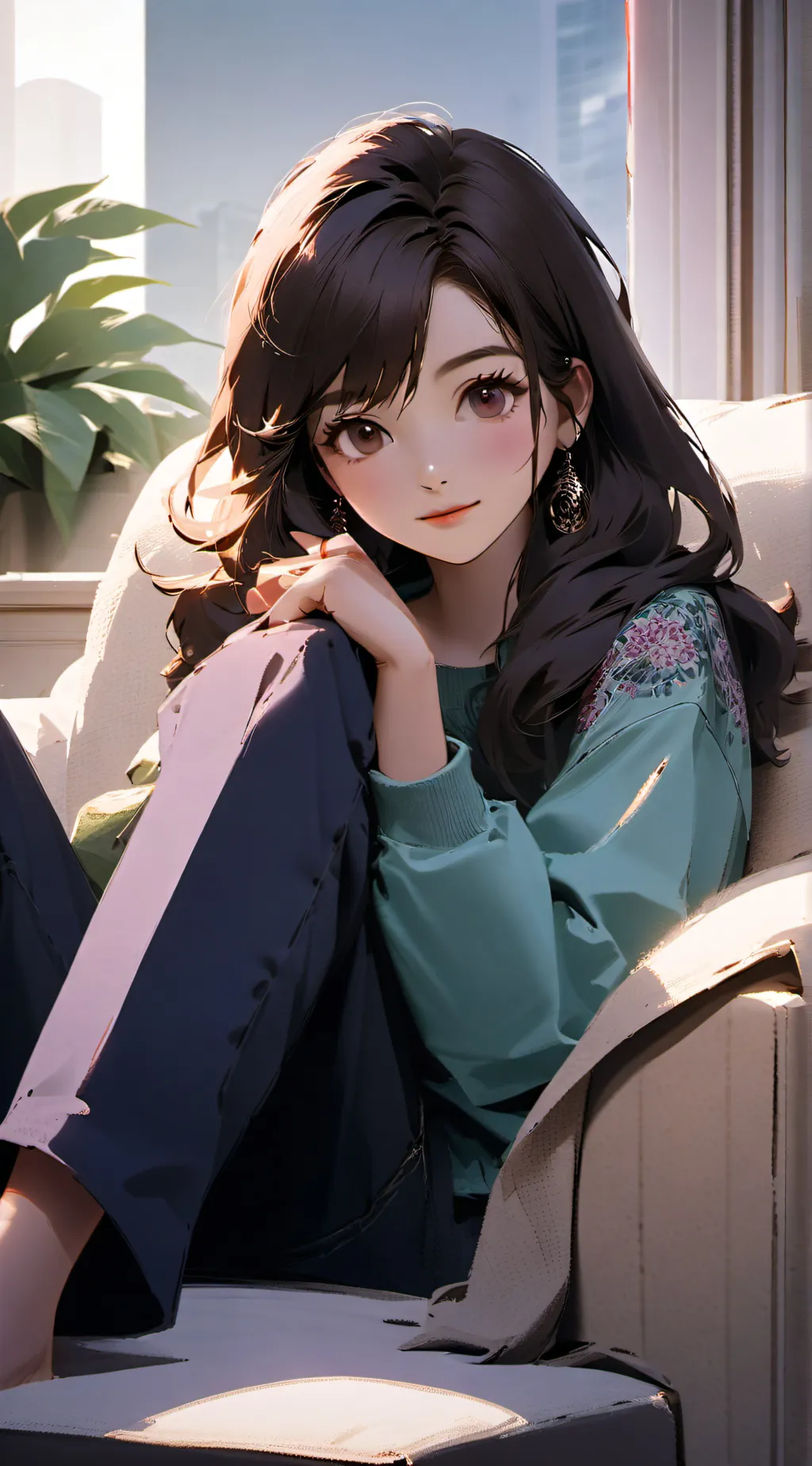 ai character: Sarah background