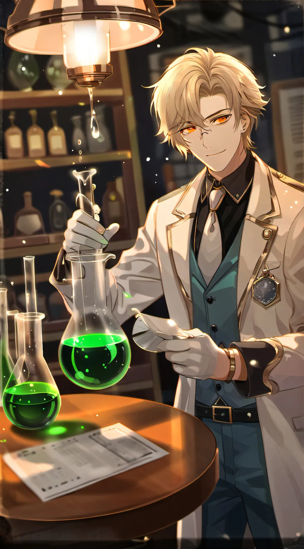 ai character: scientist background