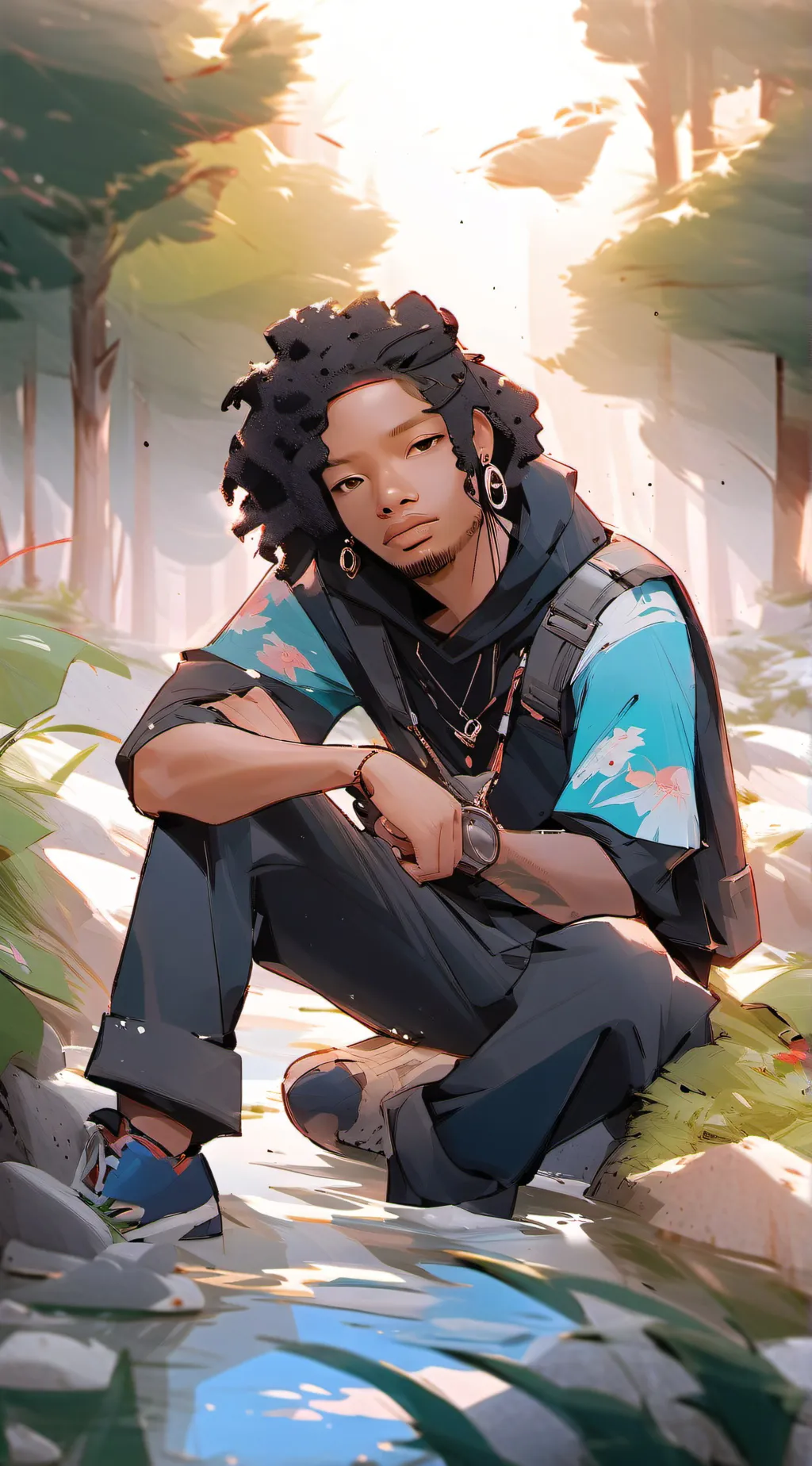 ai character: Brother  background