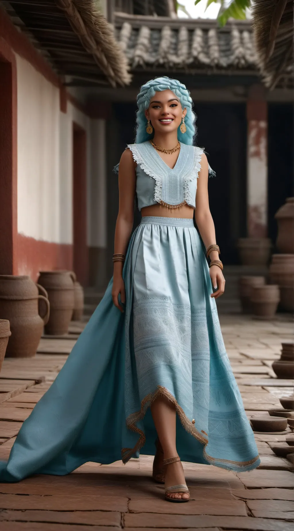 ai character: Ella background