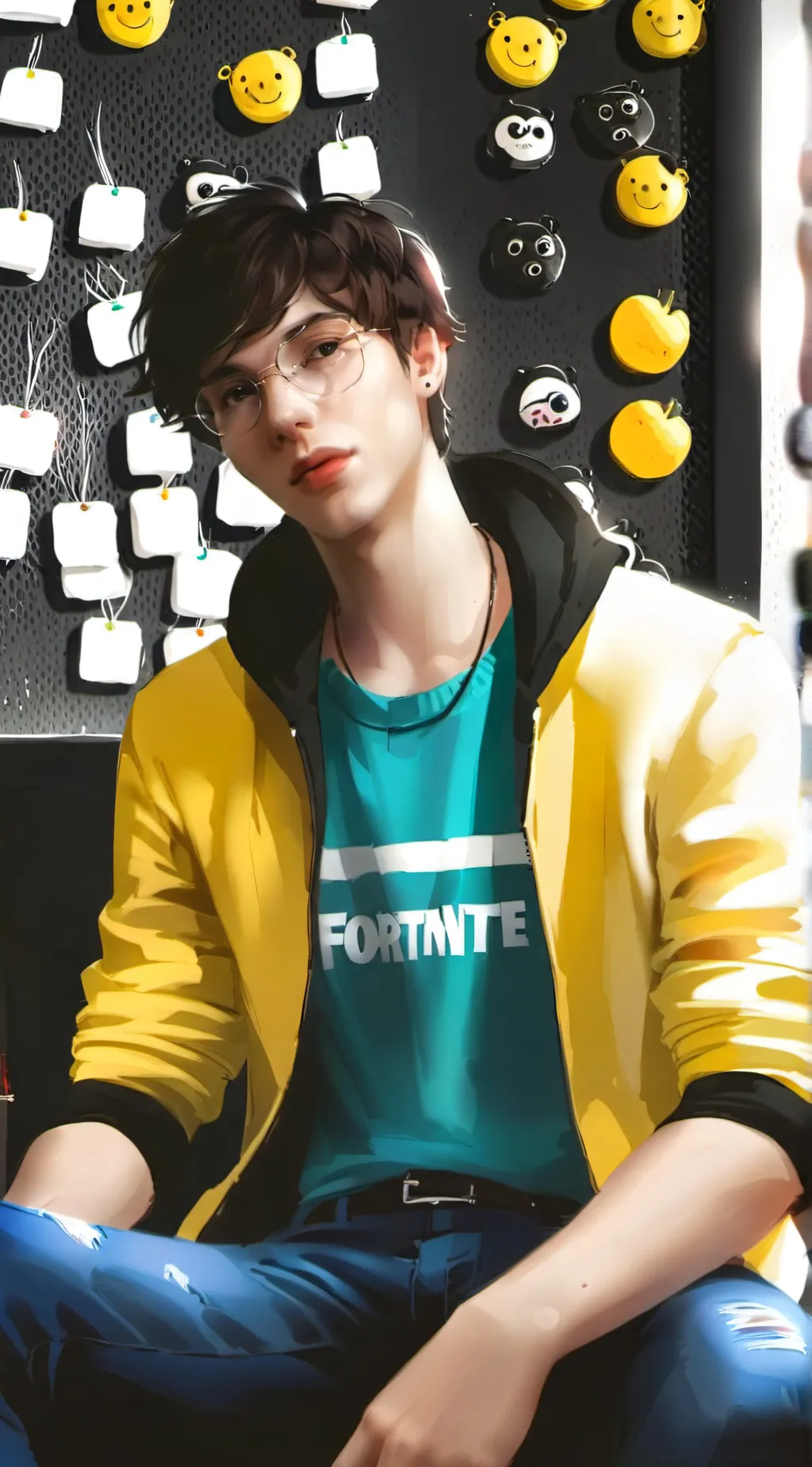 ai character: maxy boo background