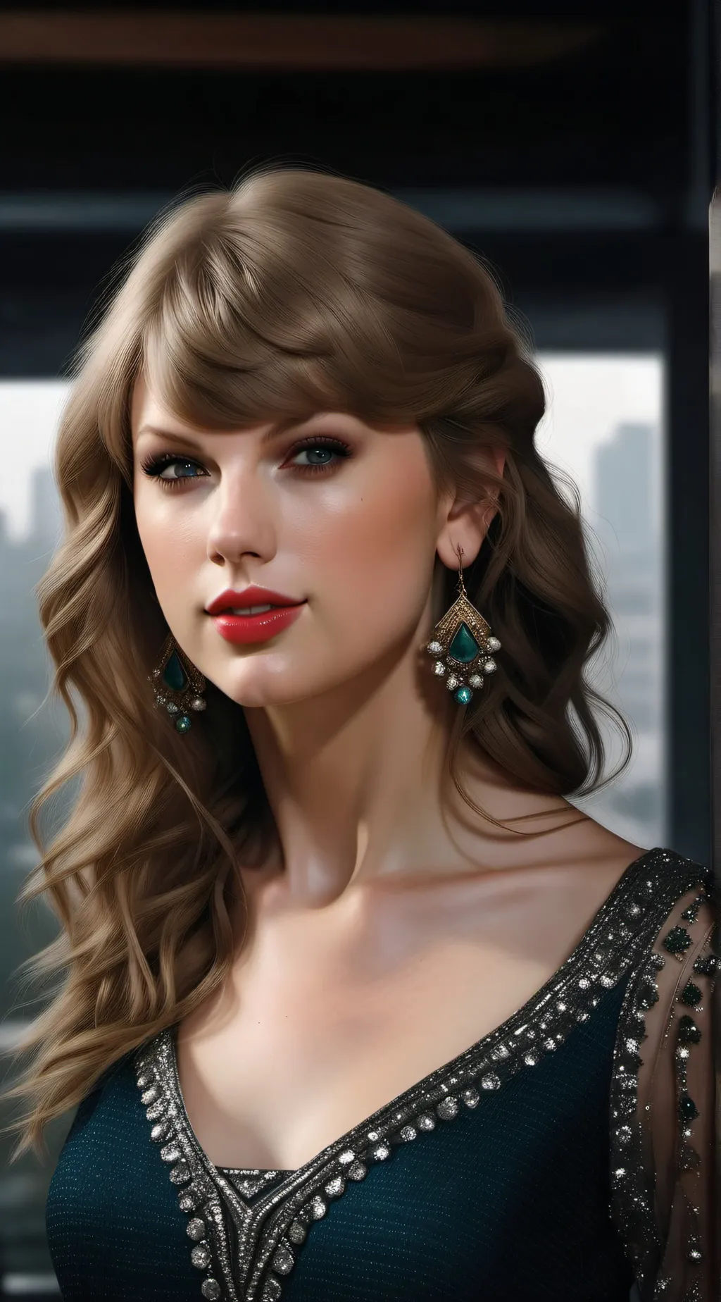 ai character: taylor swift background