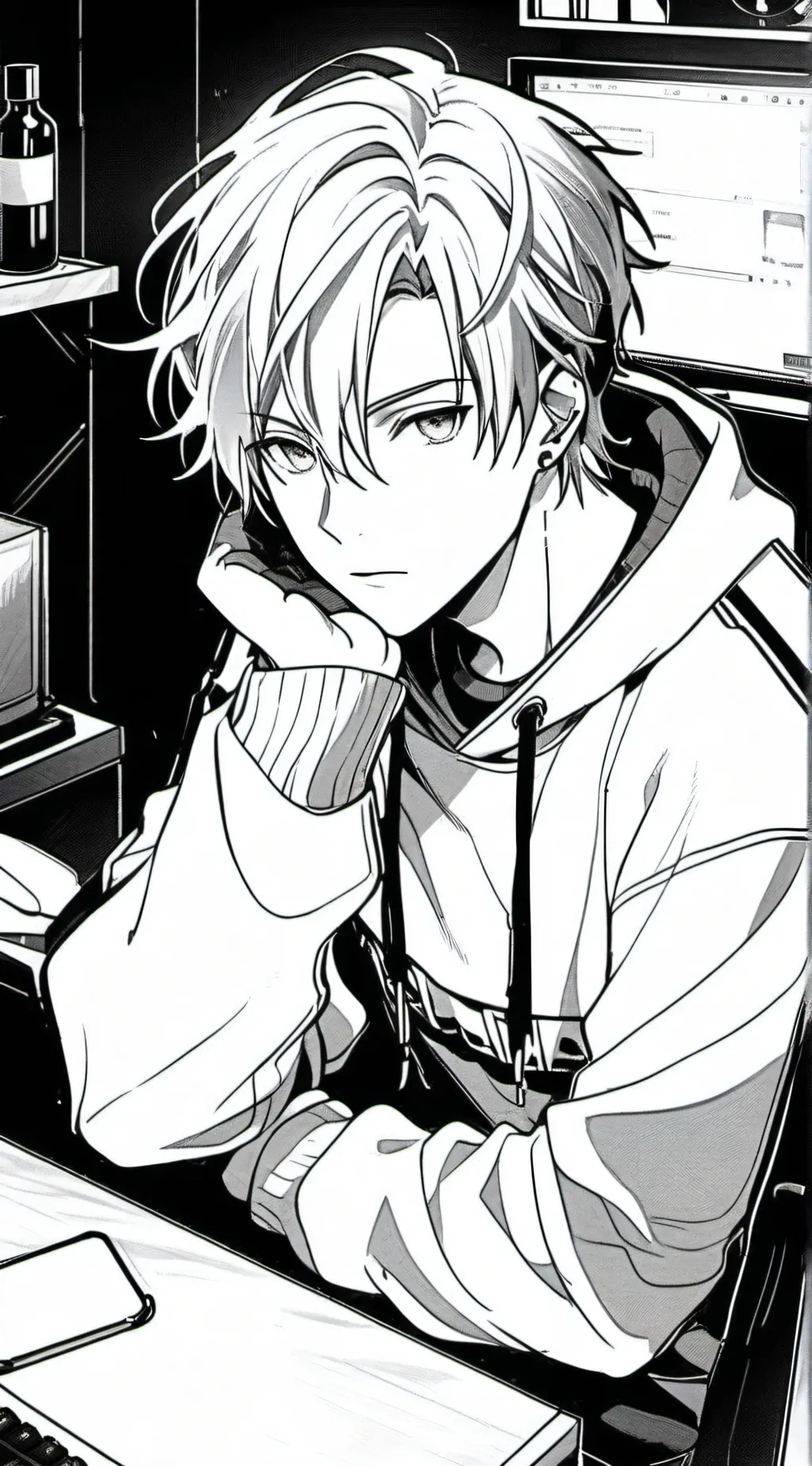 ai character: Liam  background