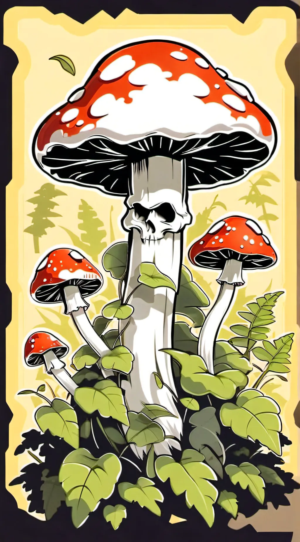 ai character: NightCap background