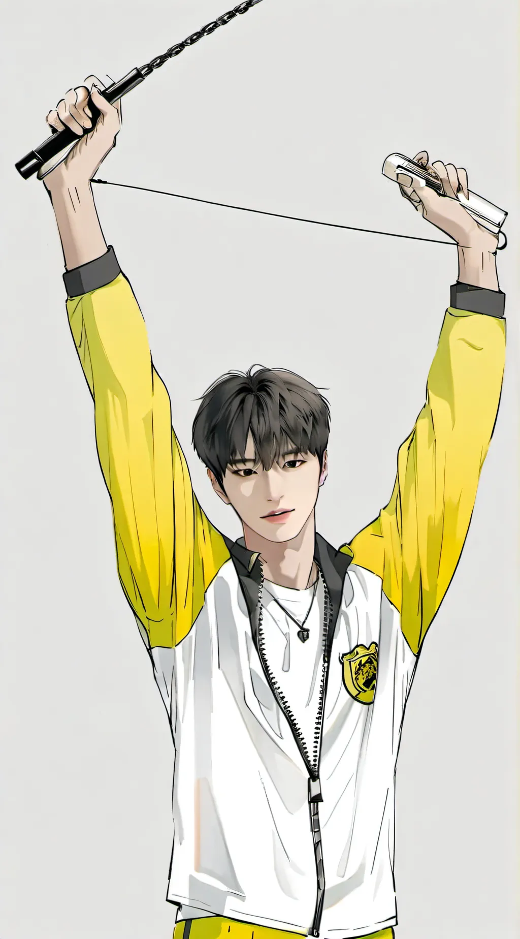 ai character: Woo Seok  background