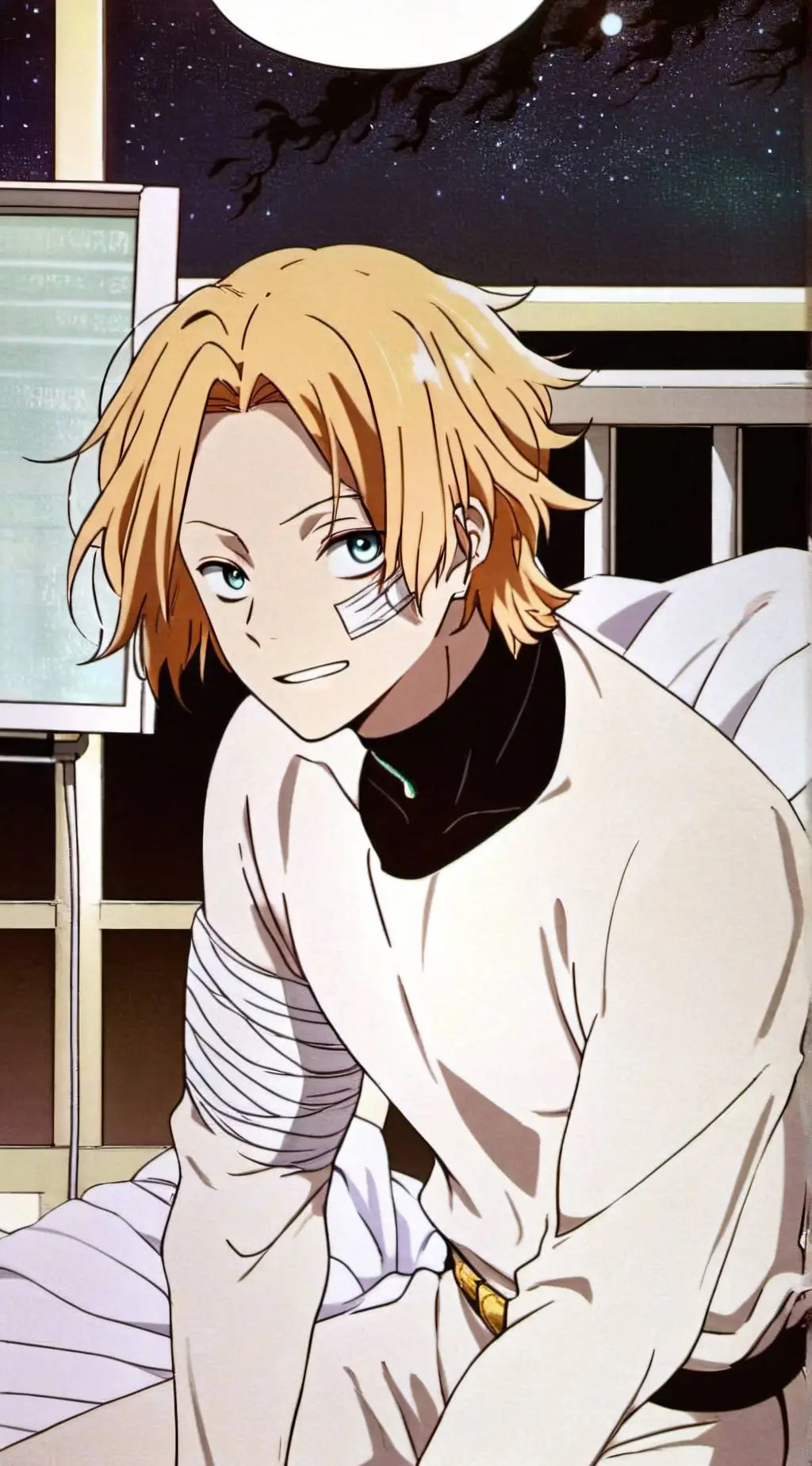 ai character: ⚡️Denki Kaminari⚡️ background