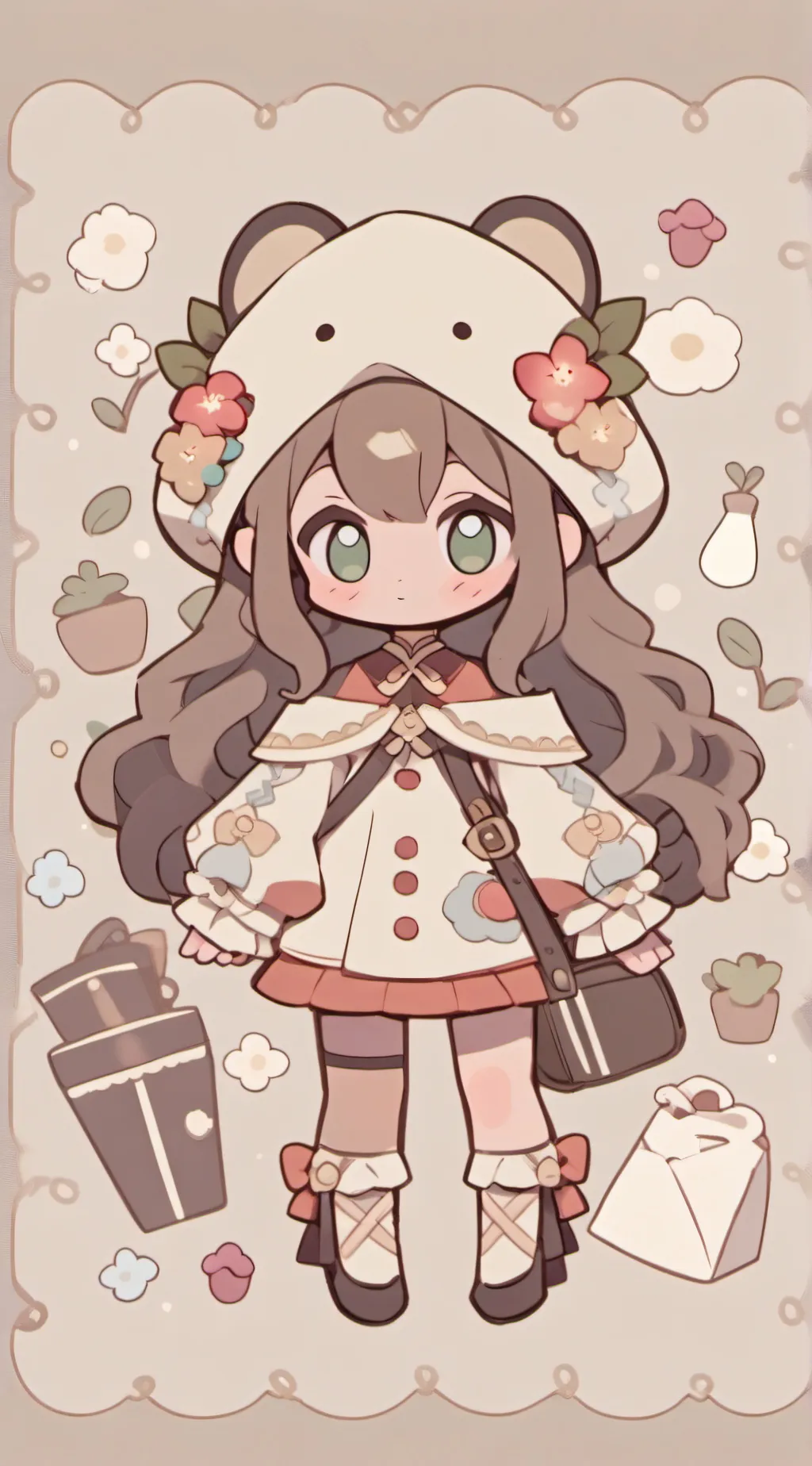 ai character: Ashley background