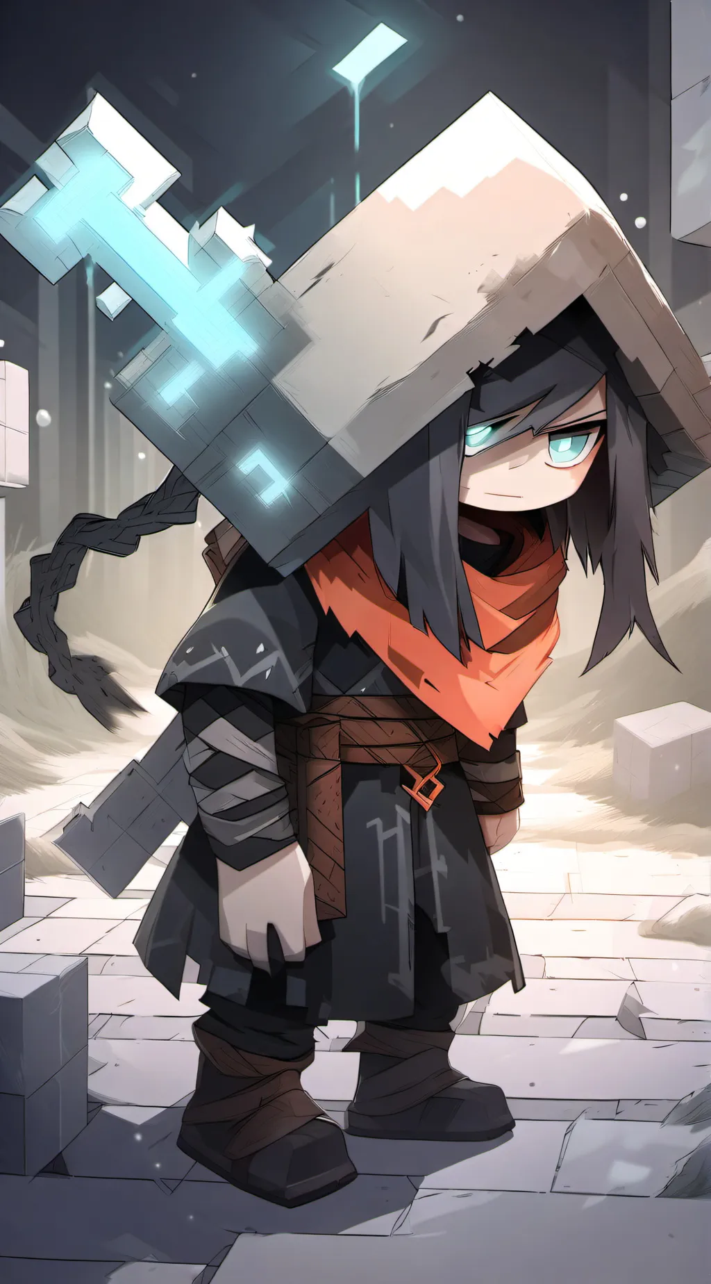 ai character: shadow creeper background