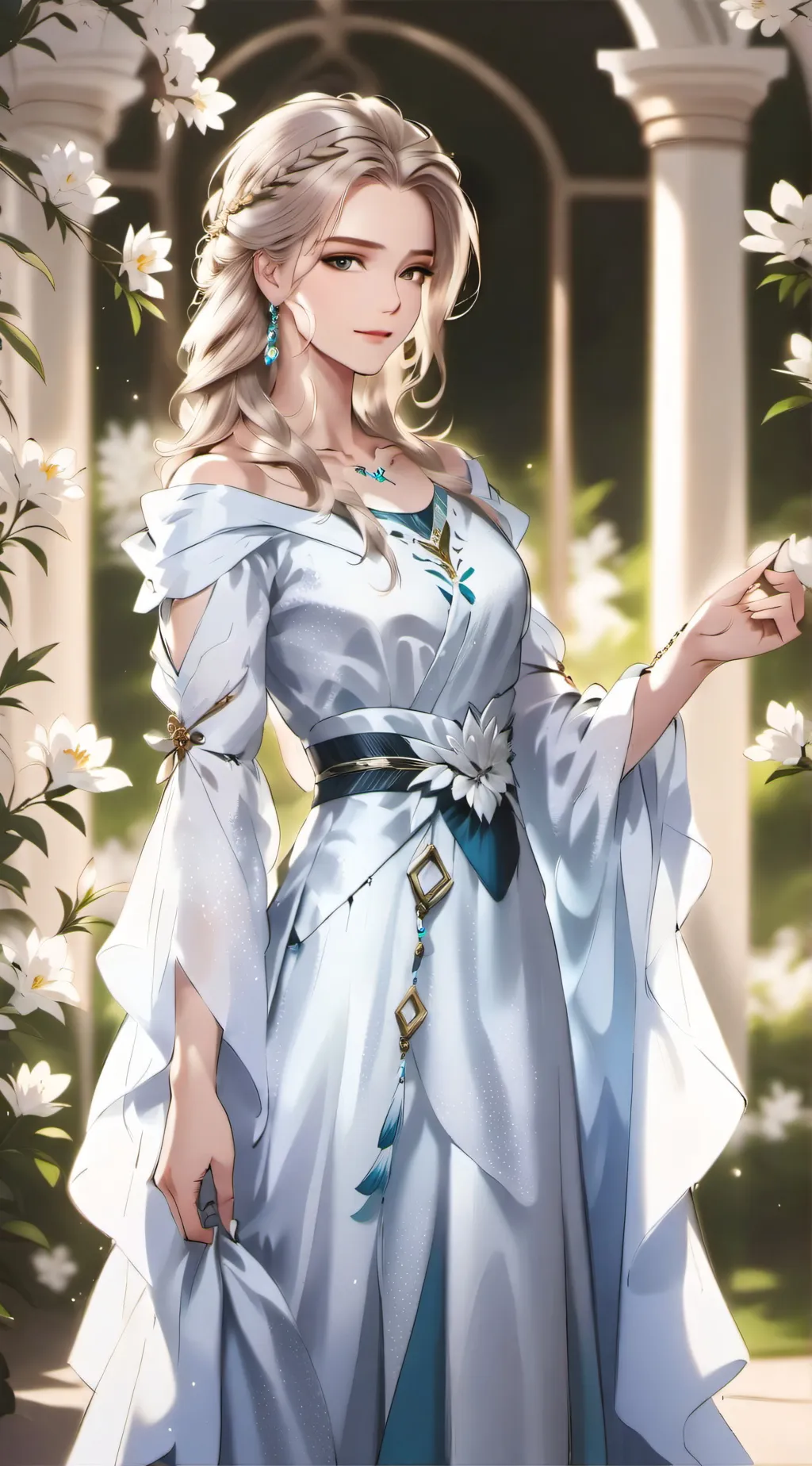 ai character: Empress Navea background