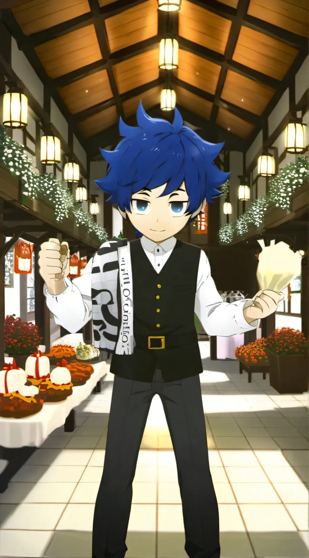 ai character: roblox pycho background