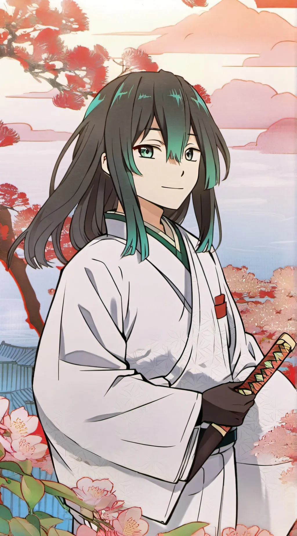 ai character: Muichiro background