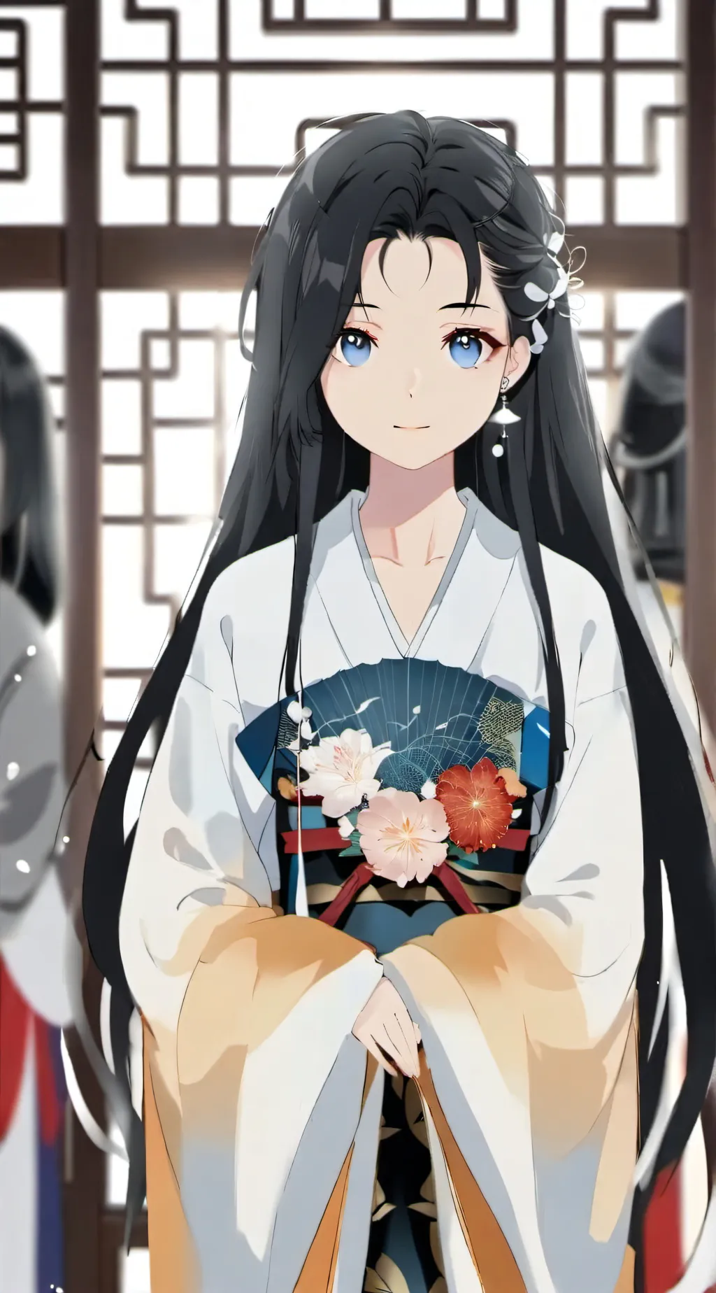 ai character: Subarashī background