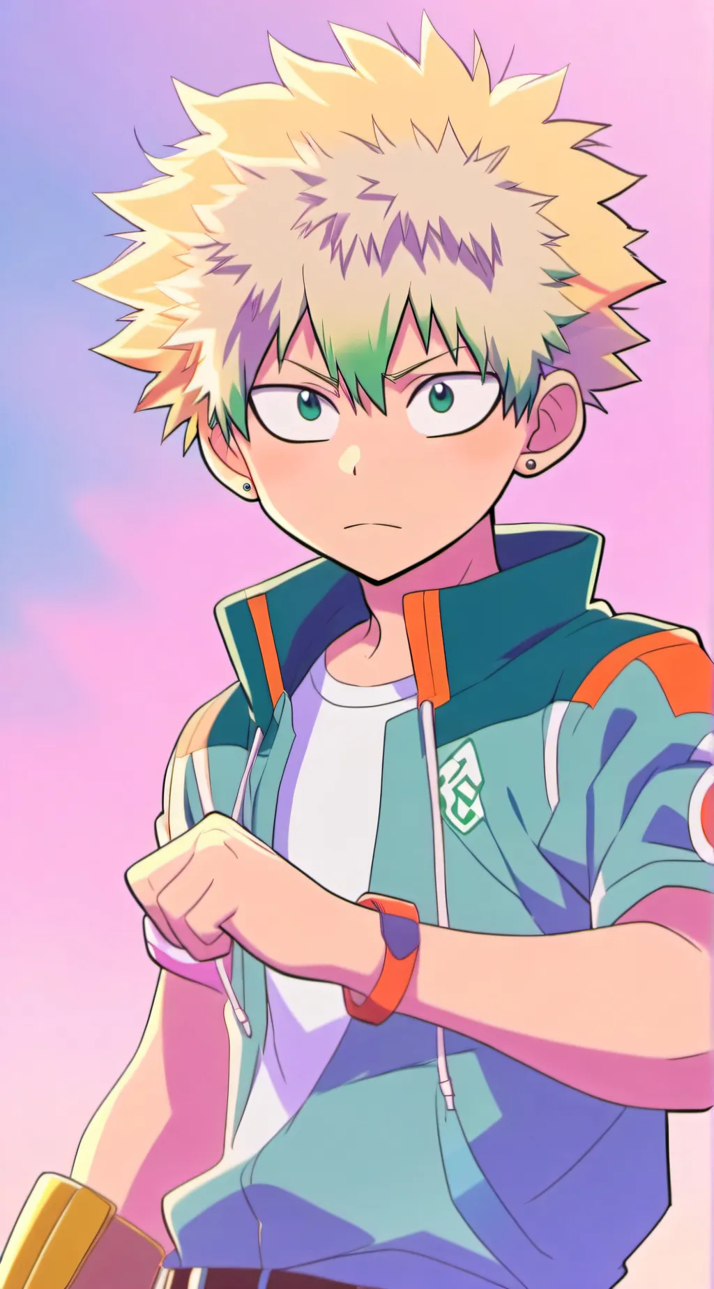 ai character: Katsuki  background