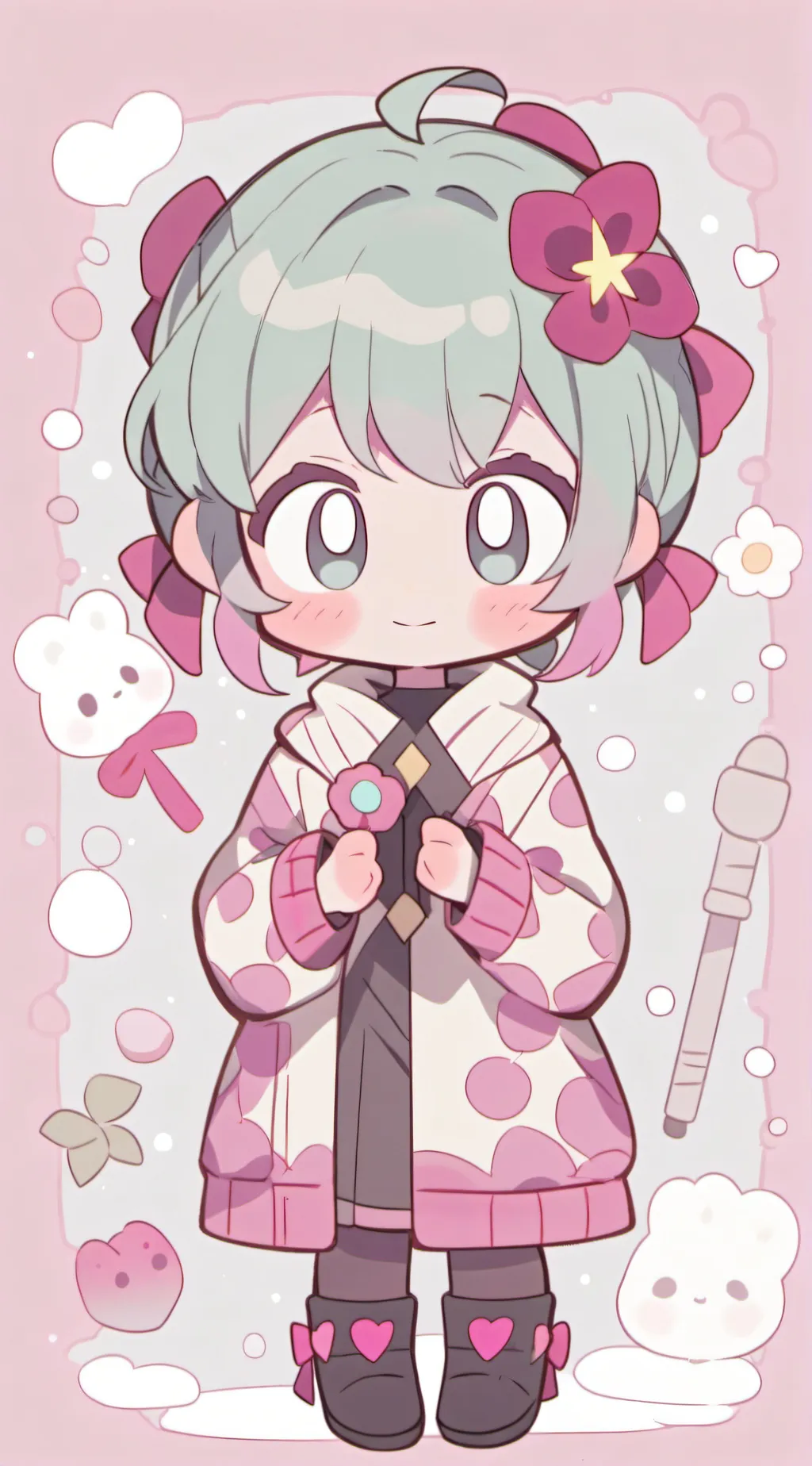 ai character: joy  background