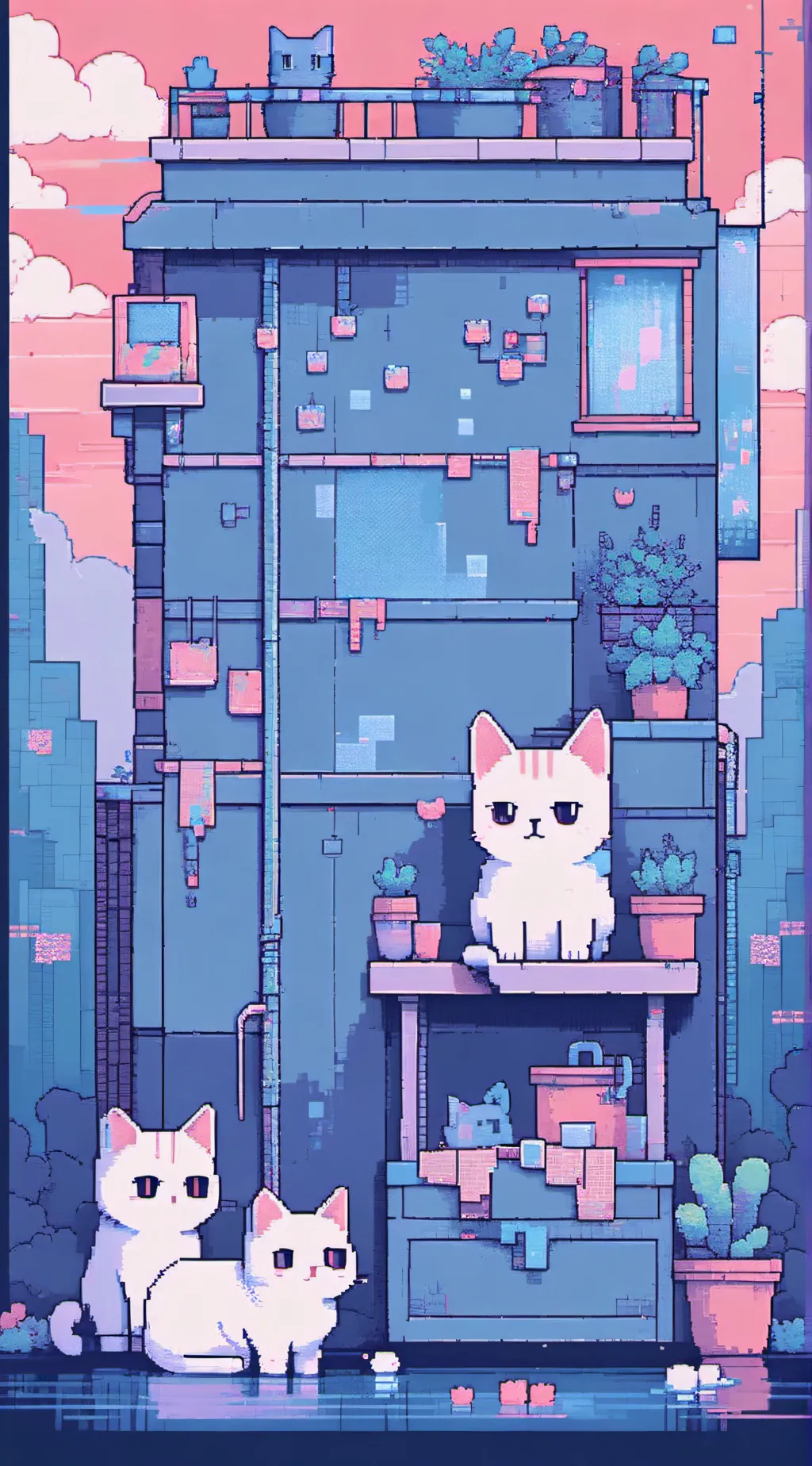 ai character: ? background