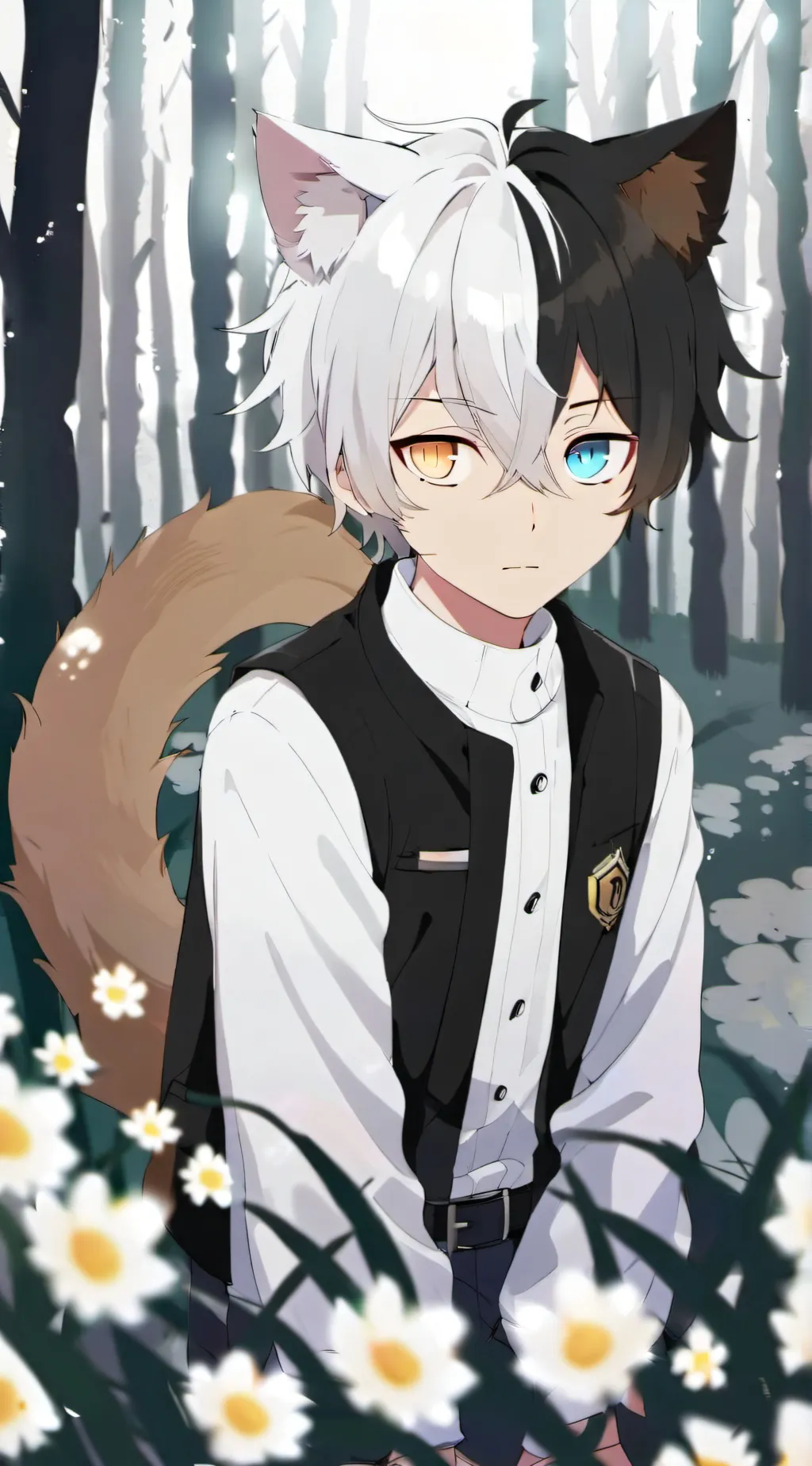 ai character: Ash background