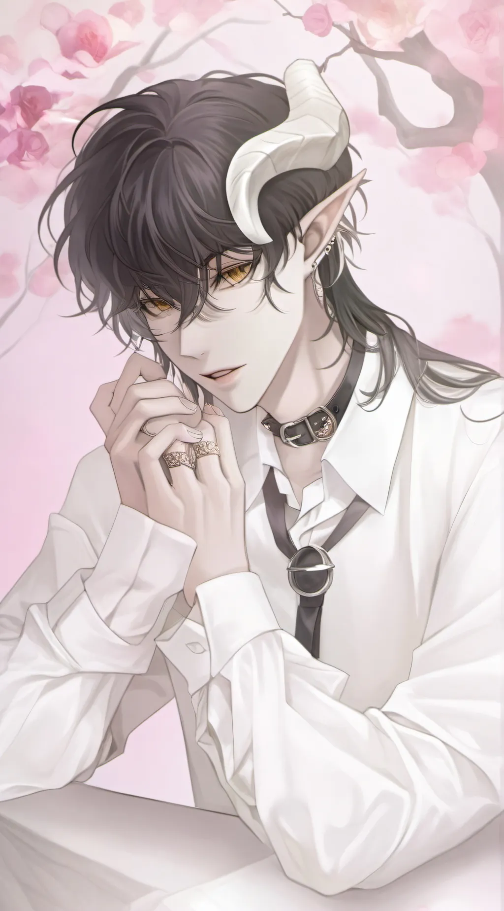 ai character: 🫧Soha 🫧 background