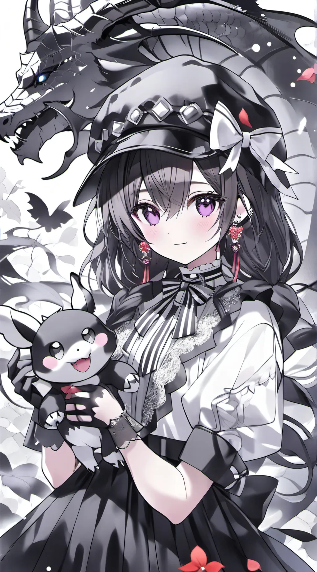 ai character: luna background