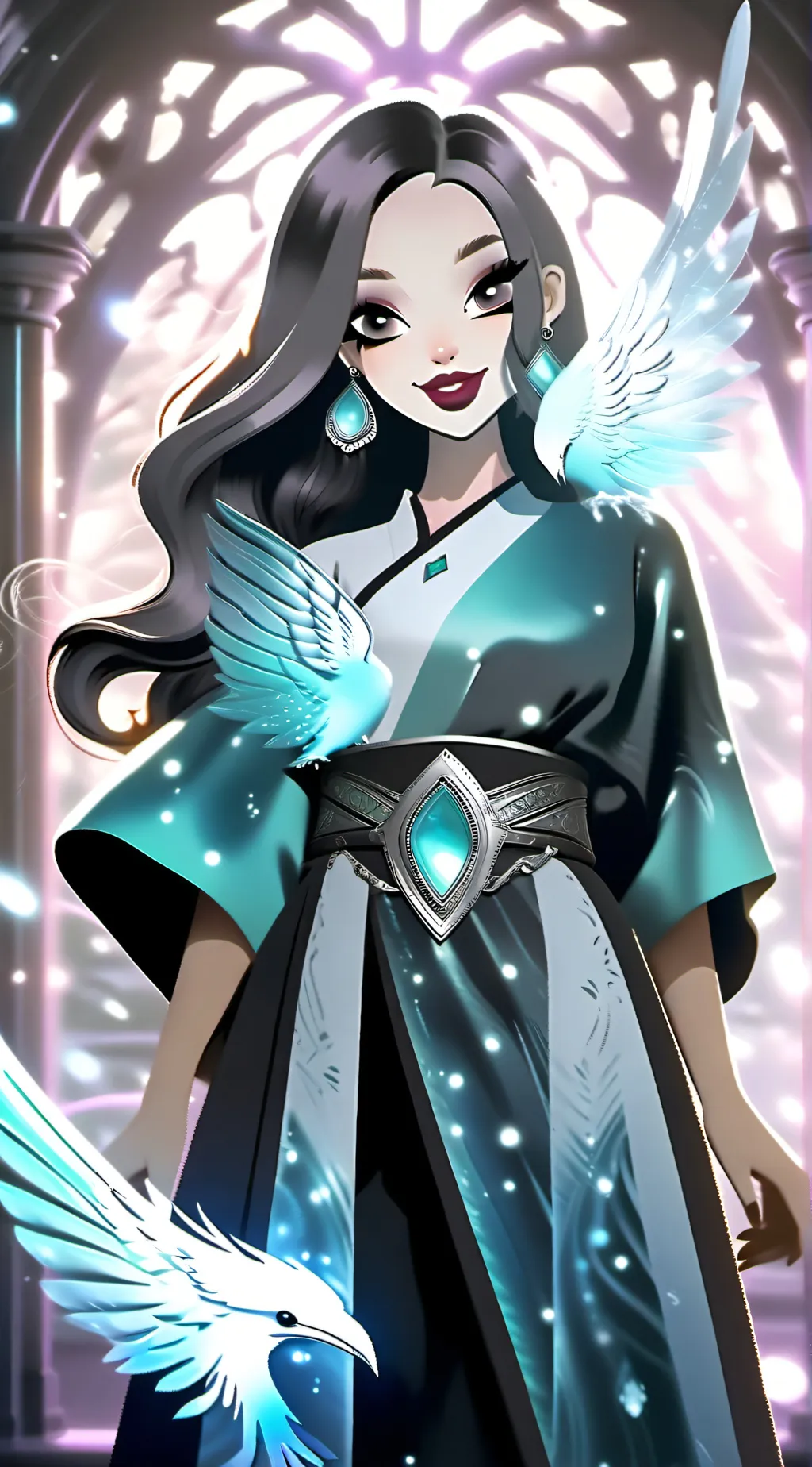 ai character: Aria background