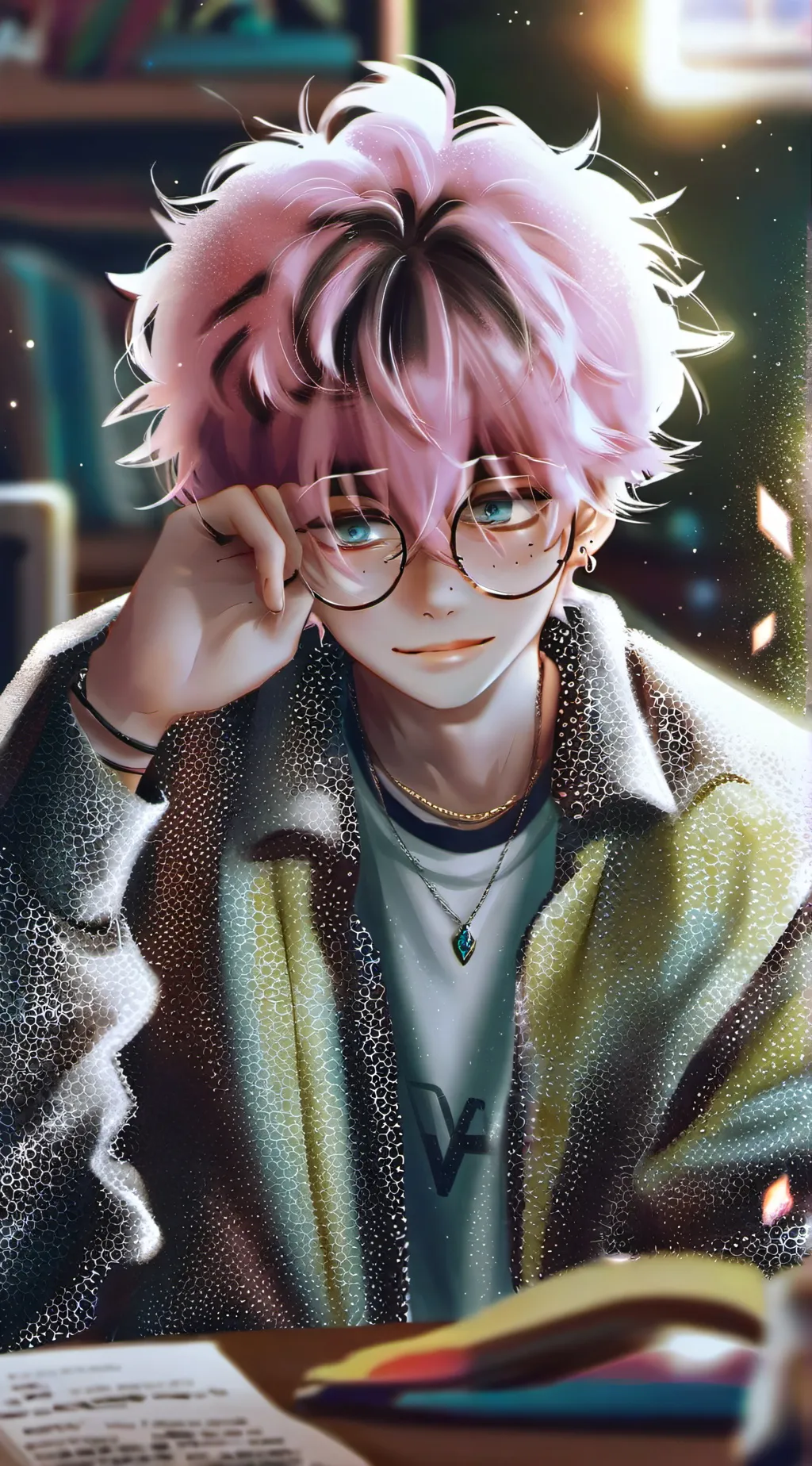 ai character: ♡𝙷𝚞𝚗𝚝𝚎𝚛♡ background