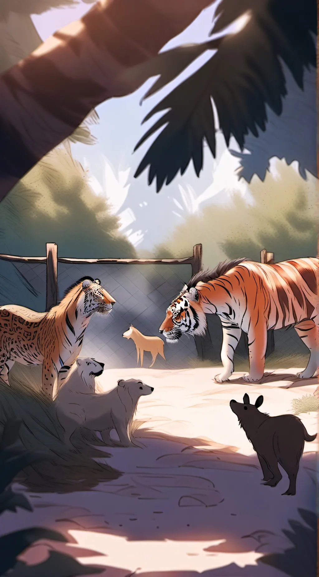 ai character: Leo background