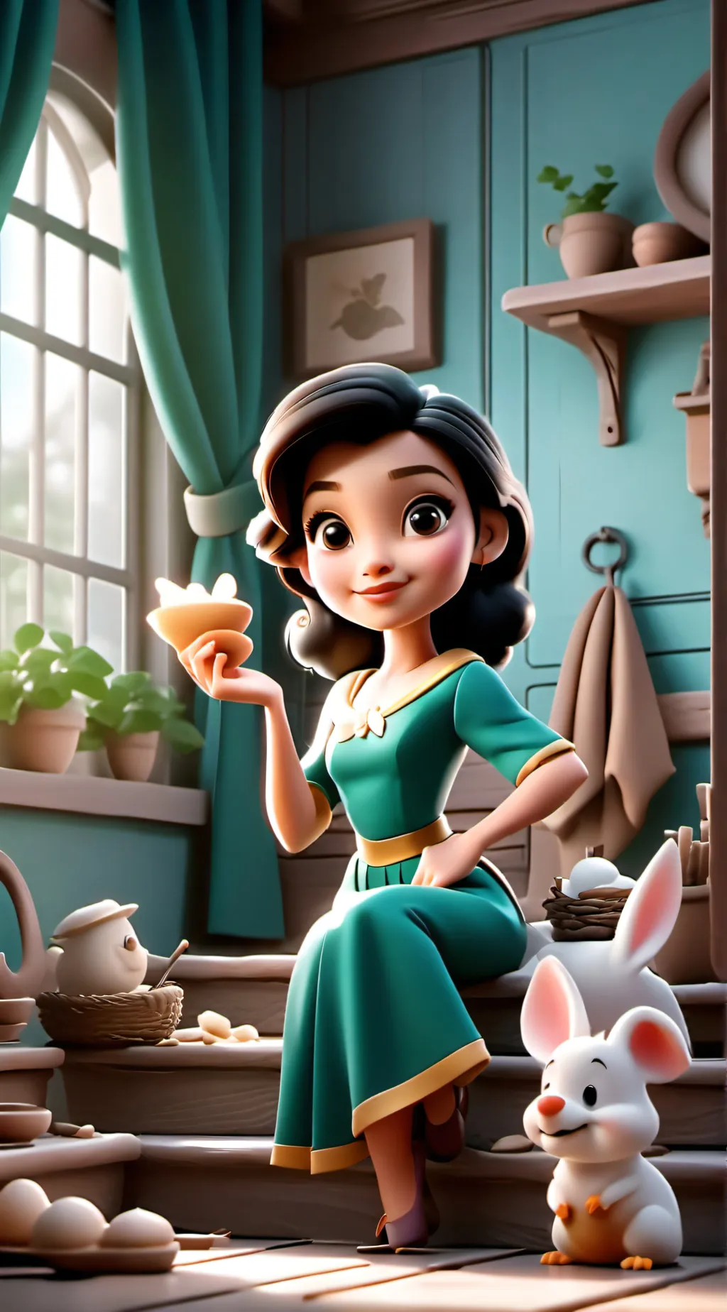 ai character: Chloe background