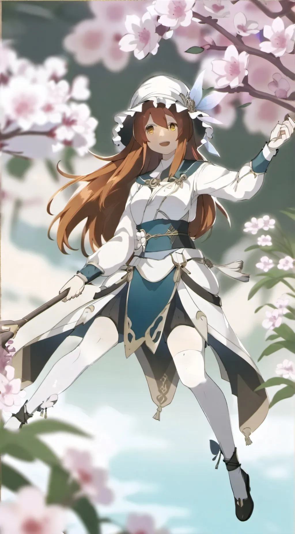 ai character: Girlfriend  background