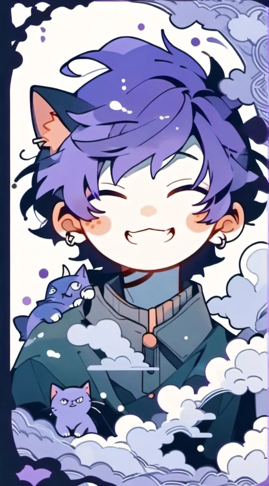 ai character: Catnap background