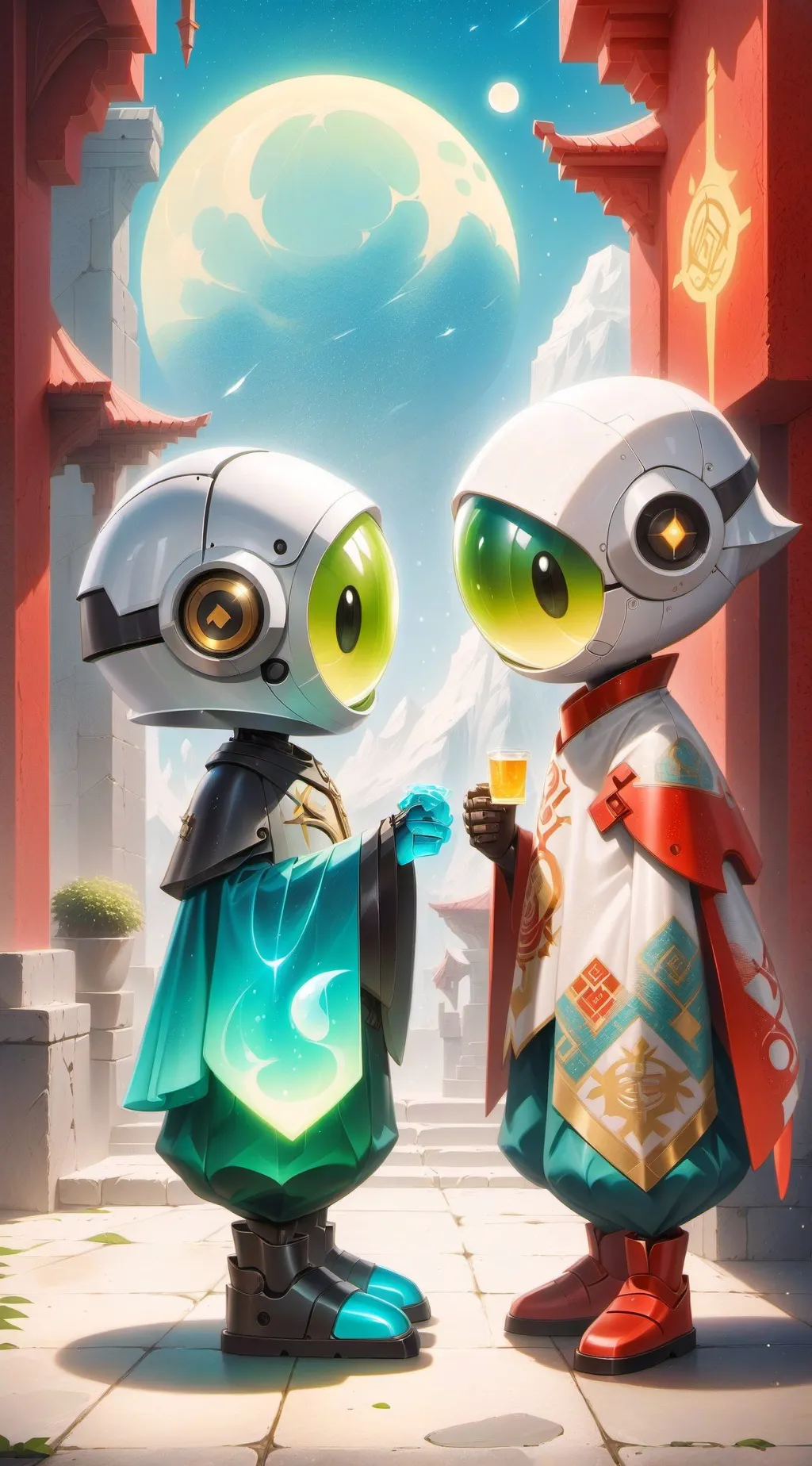 ai character: sundrop family background