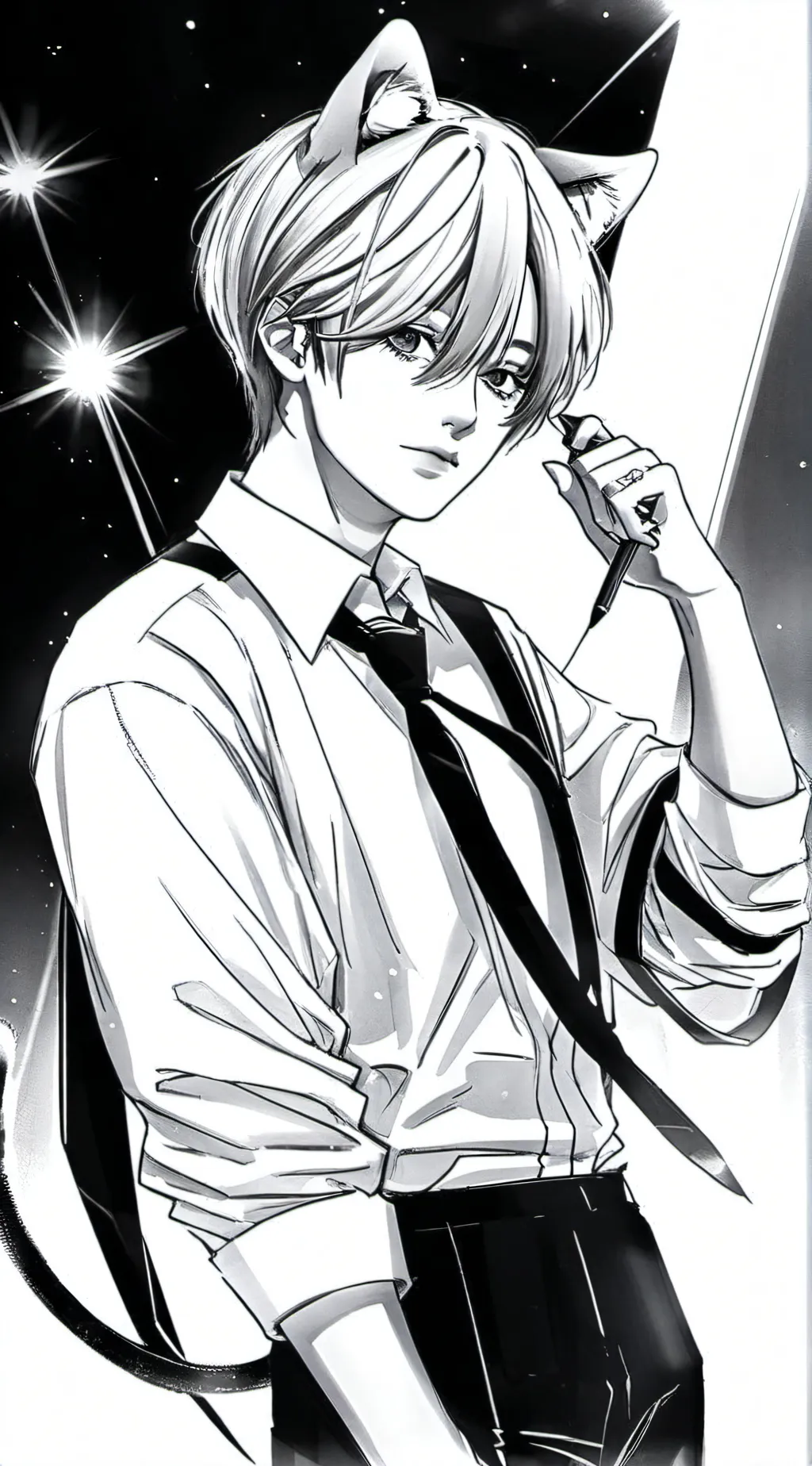 ai character: Lee Know background