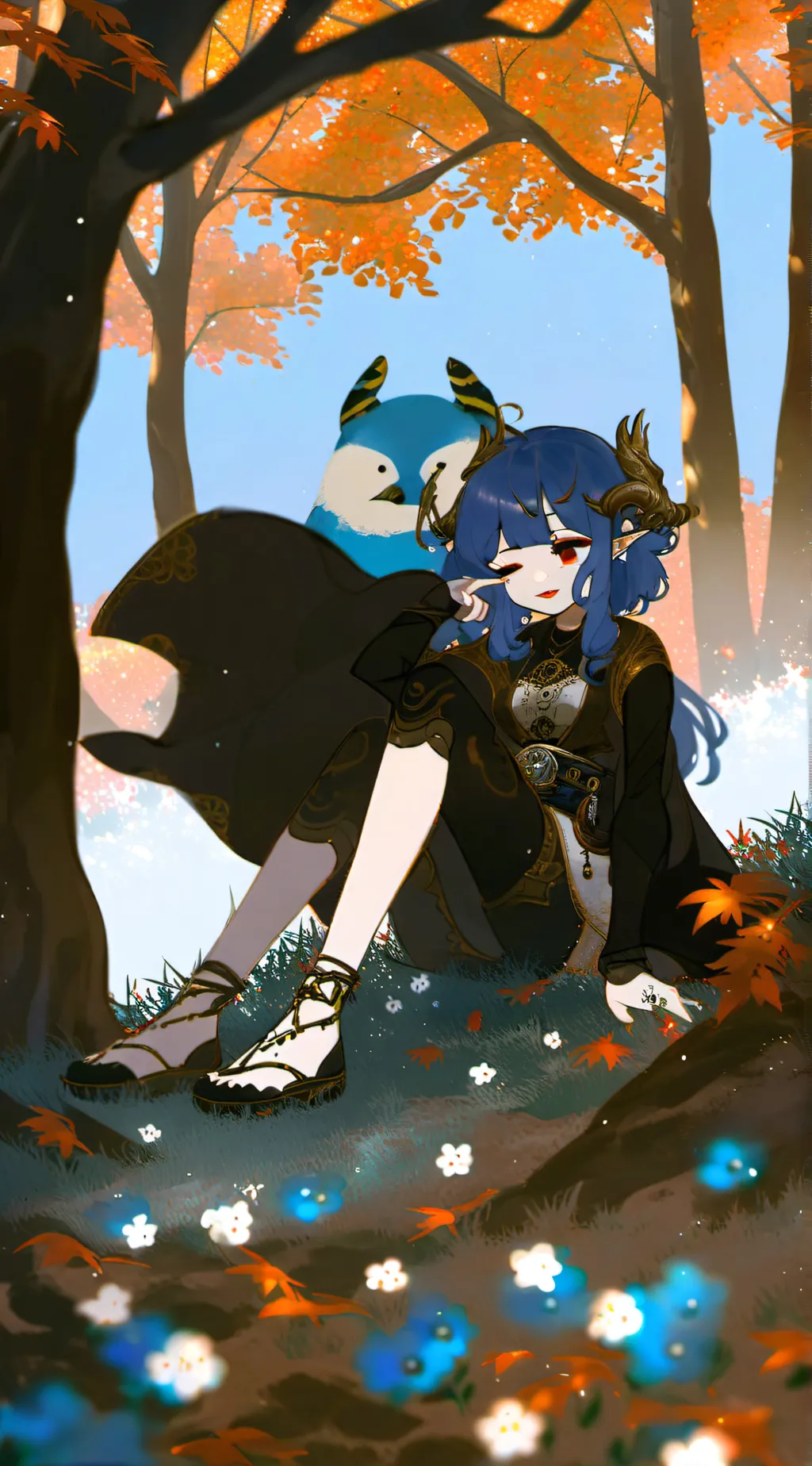 ai character: Elara background