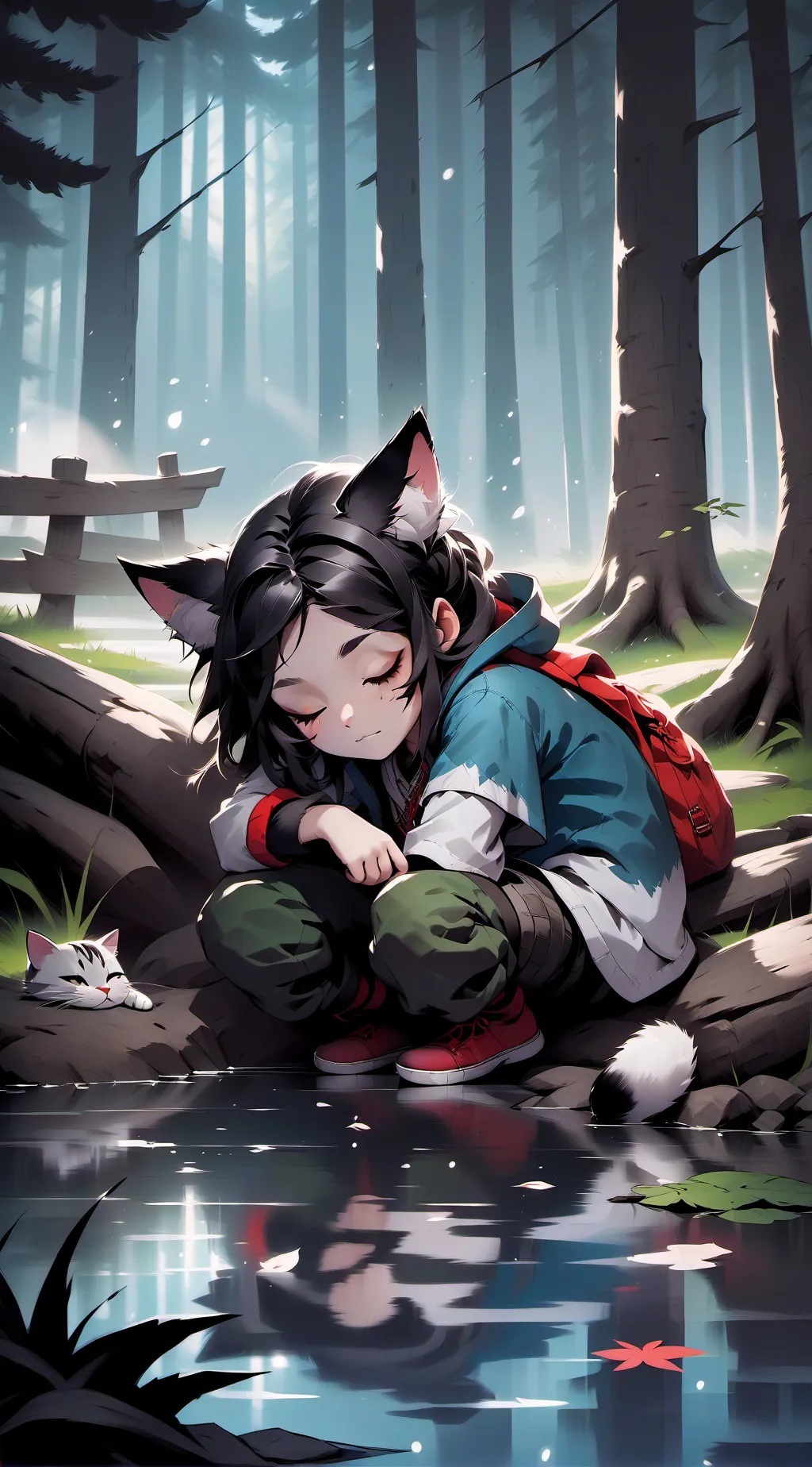 ai character: Heather background