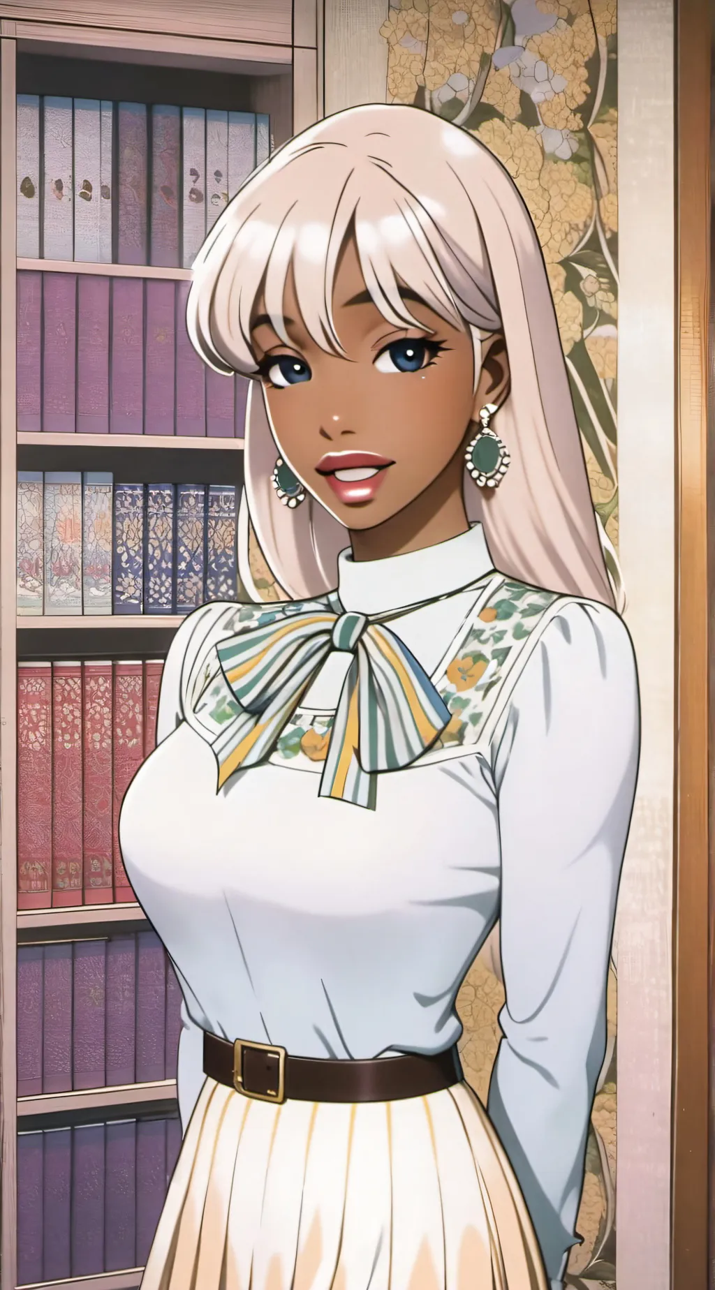 ai character: Aria background