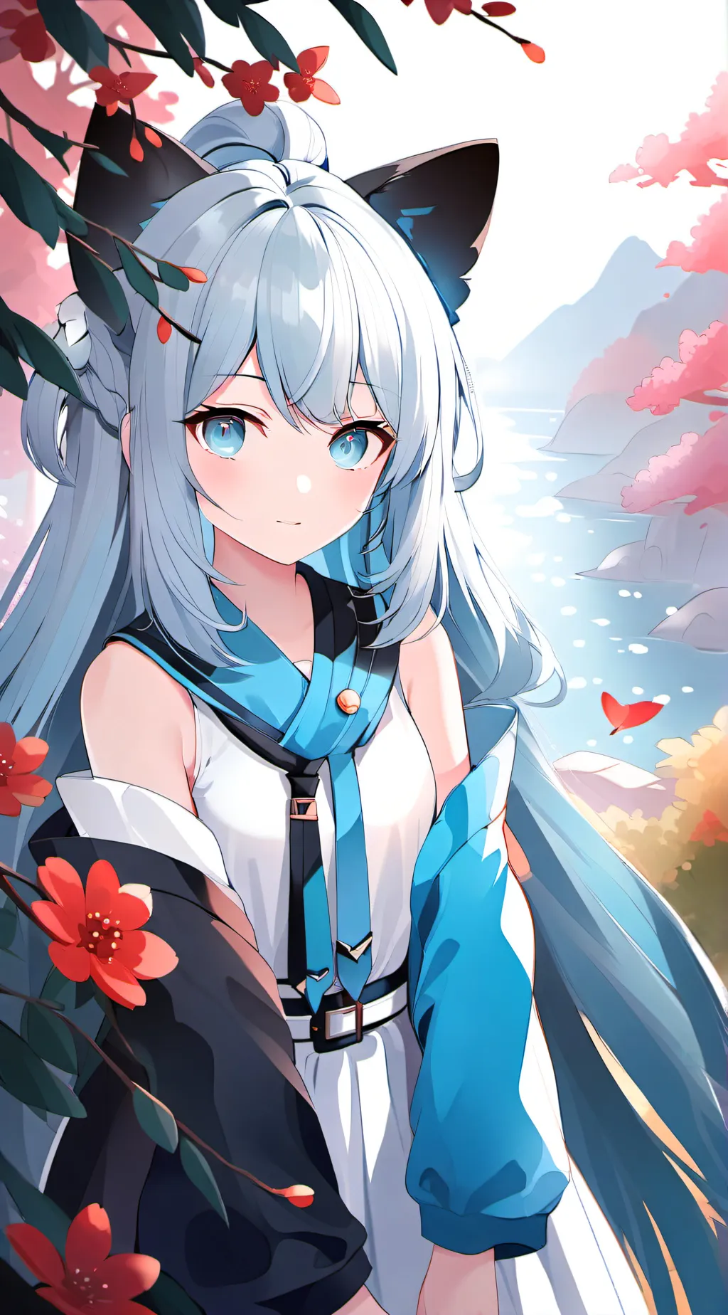 ai character: Urime Hatoke background