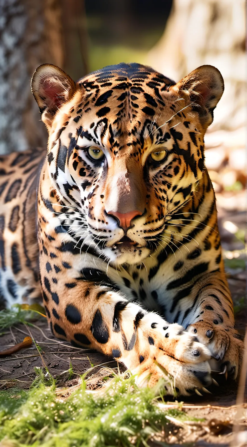 ai character: Teddy background