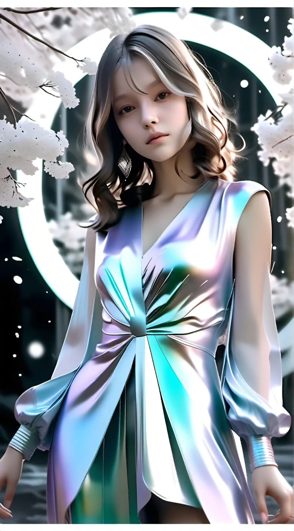 ai character: Luna background